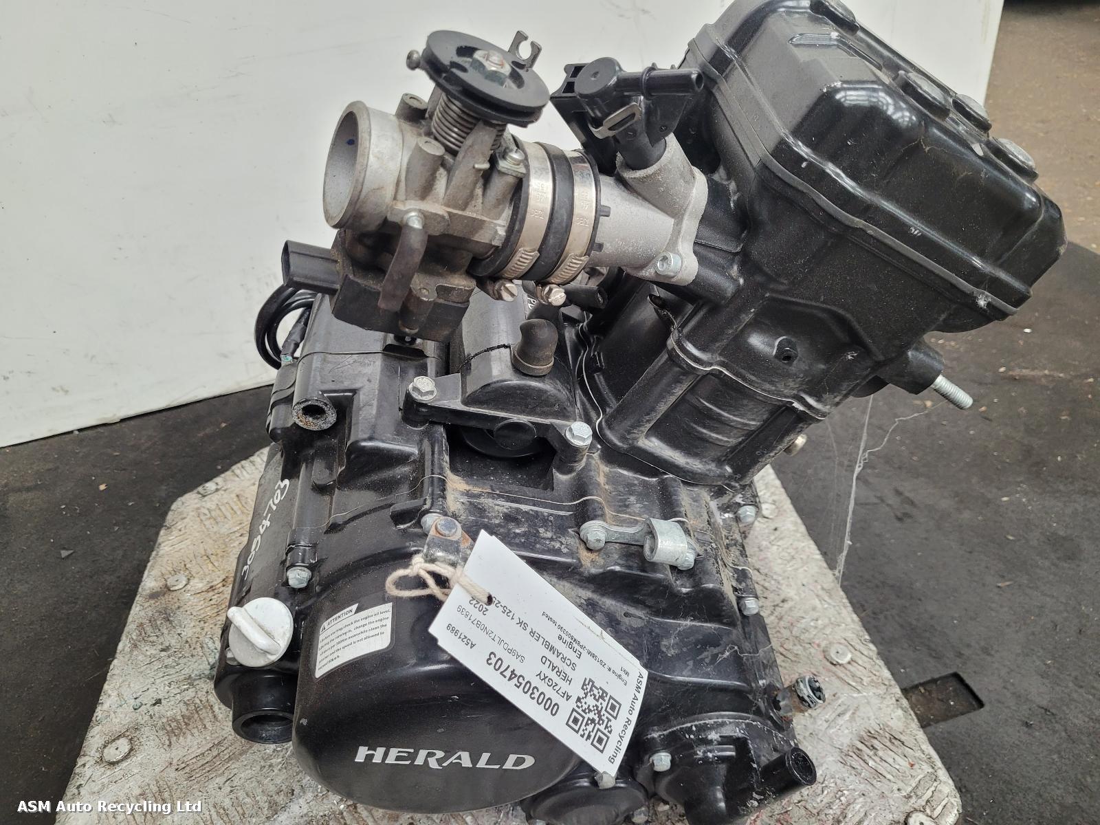View Auto part Engine Herald Brat 125 2022