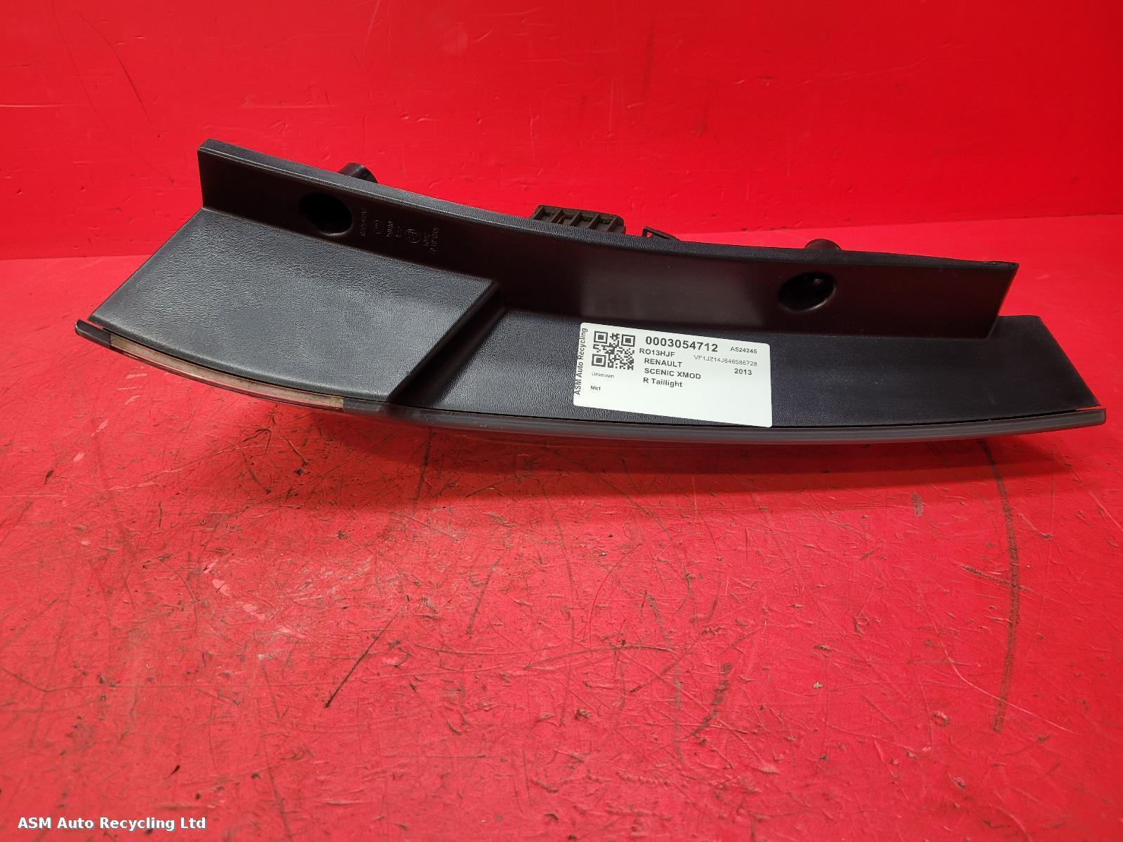 View Auto part R Taillight Renault Scenic Xmod 2013