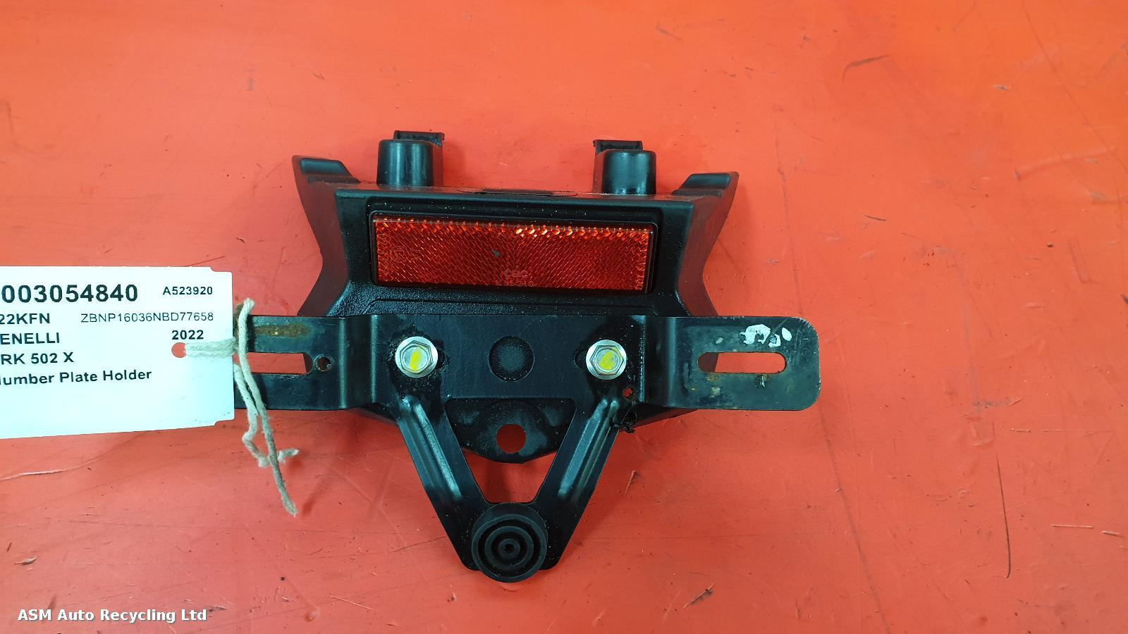 View Auto part Number Plate Holder Benelli Trk 502 X 2022