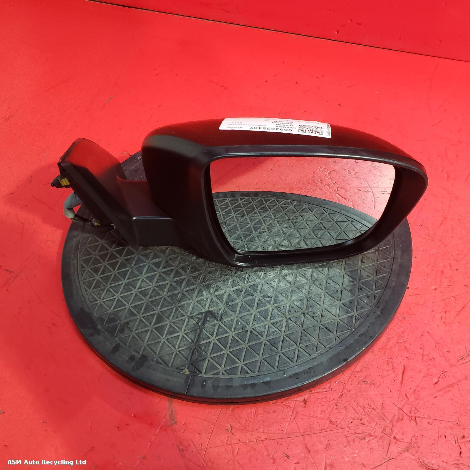 View Auto part R Door Mirror Nissan Qashqai 2015