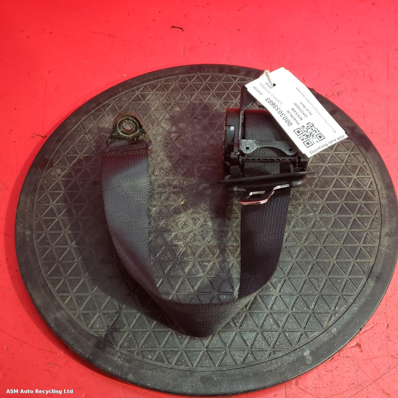 View Auto part Seat Belt Nissan Qashqai 2015