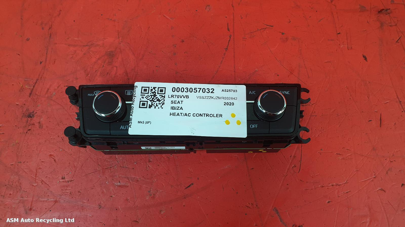 View Auto part Heater/AC Controller Seat Ibiza 2020
