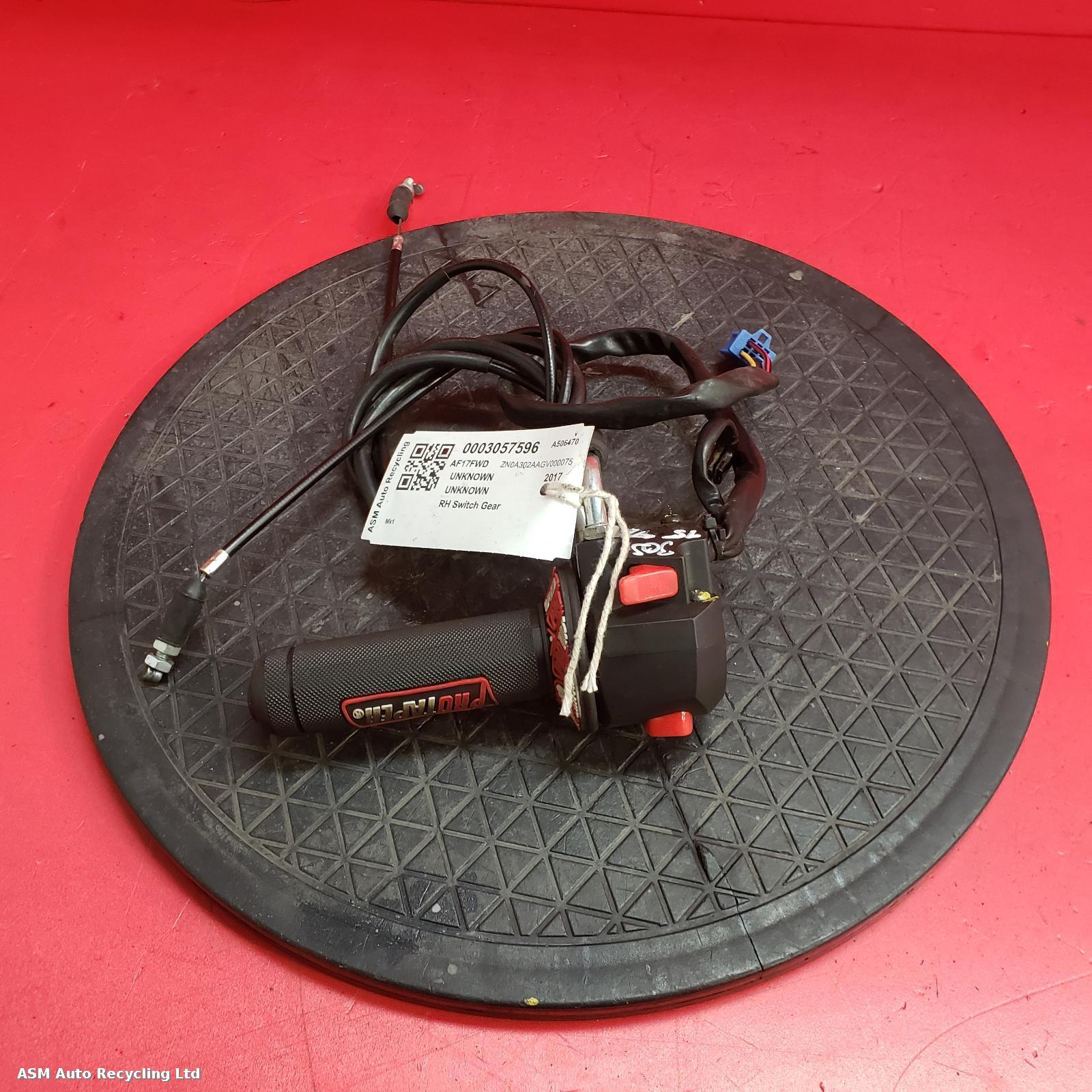 2017 Swm Gran Turismo RH Switch Gear View Auto part RH Switch Gear Swm Gran Turismo 2017
