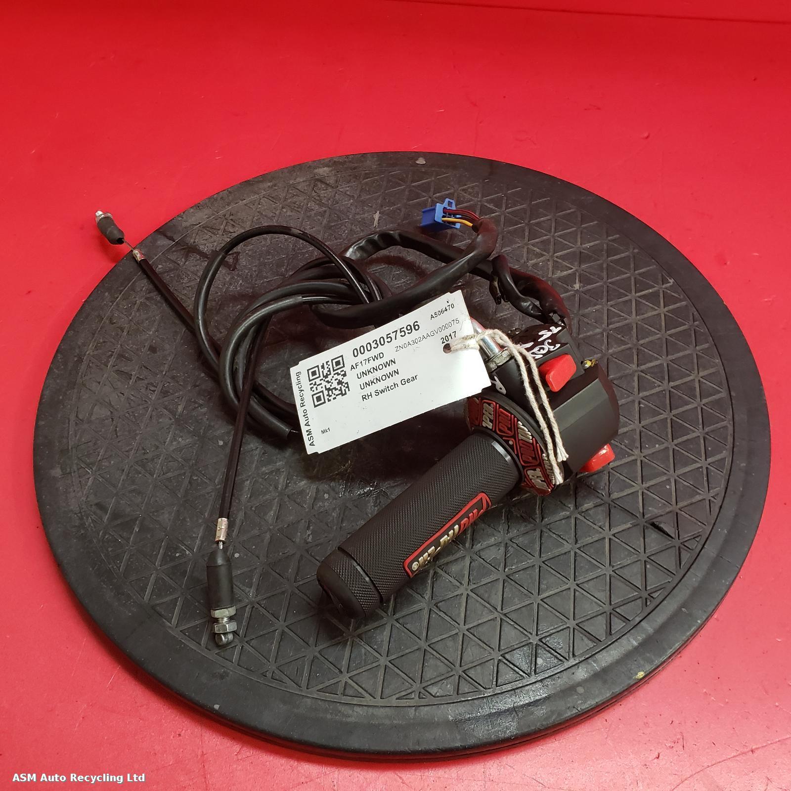 2017 Swm Gran Turismo RH Switch Gear View Auto part RH Switch Gear Swm Gran Turismo 2017