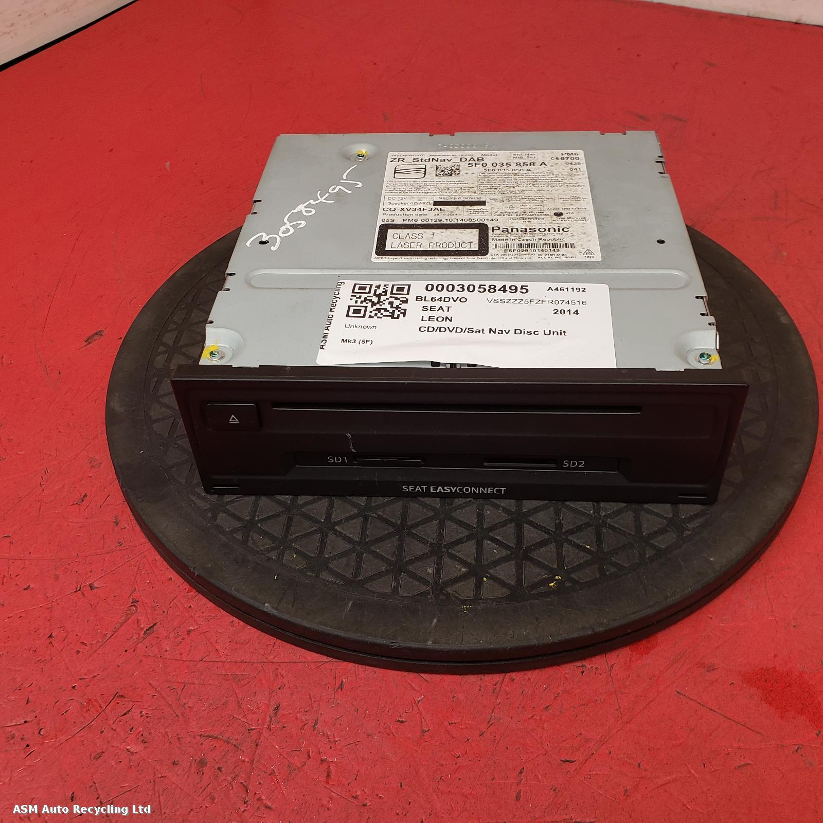 View Auto part CD Changer Seat Leon 2014