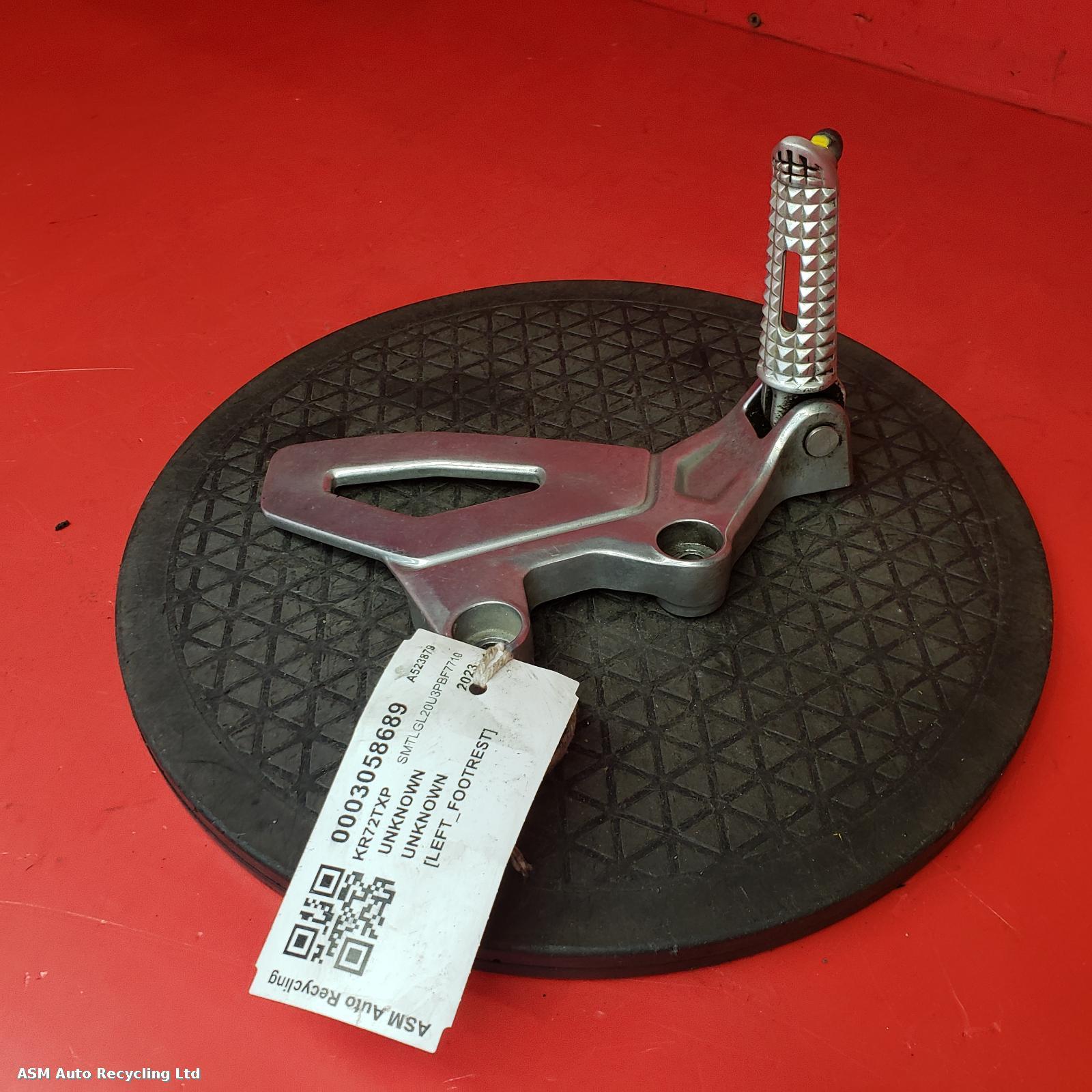 View Auto part Left Footrest Triumph Tiger Sport 660 2023