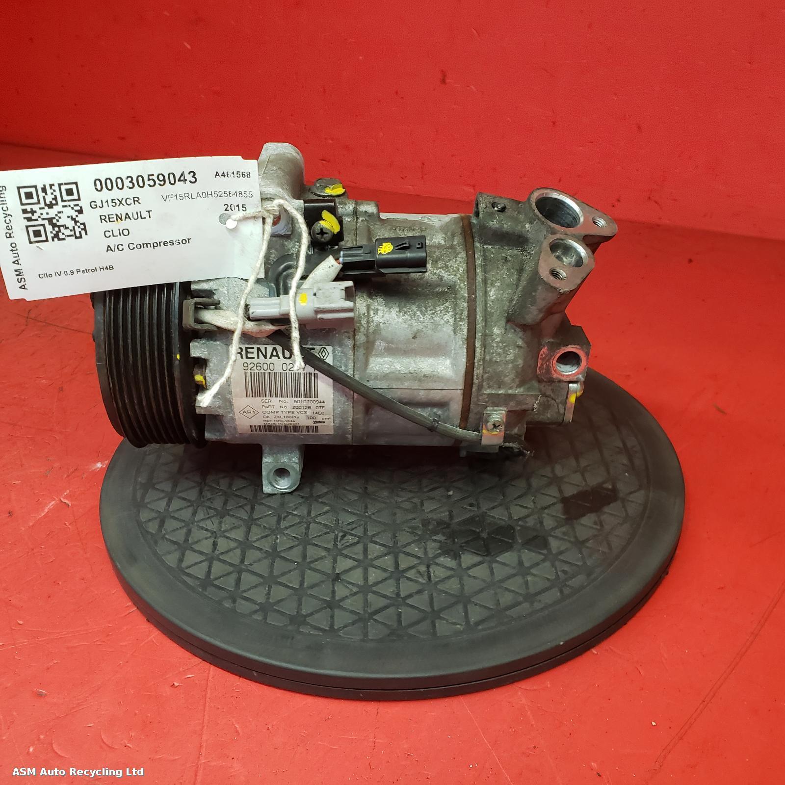 View Auto part Compressor Renault Clio 2015