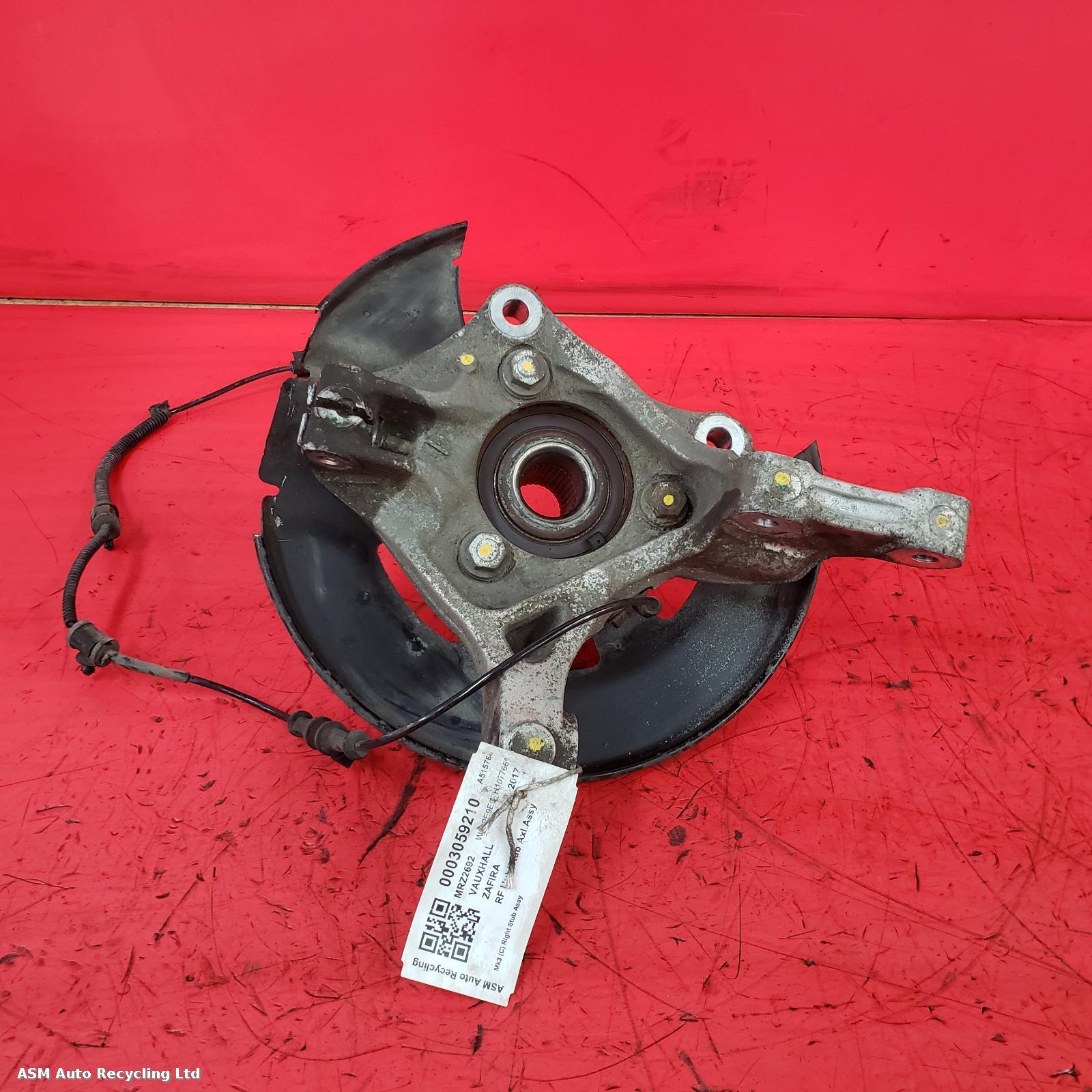 View Auto part RF Hub/Stub Axle Assembly Vauxhall Zafira 2017