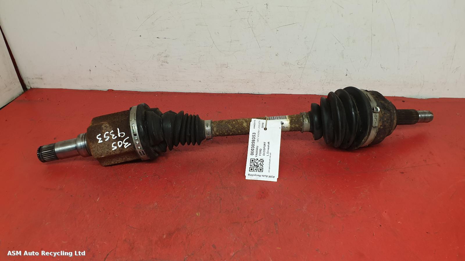 View Auto part Left Driveshaft Ford Ecosport 2018