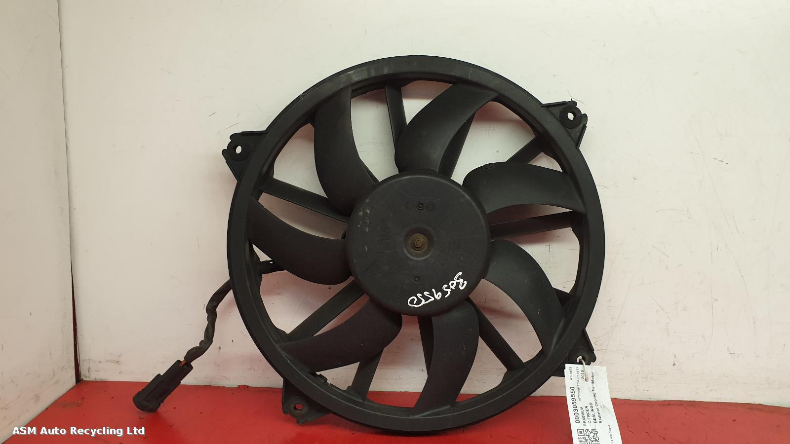 View Auto part Engine Cooling Motor Citroen Berlingo 2010