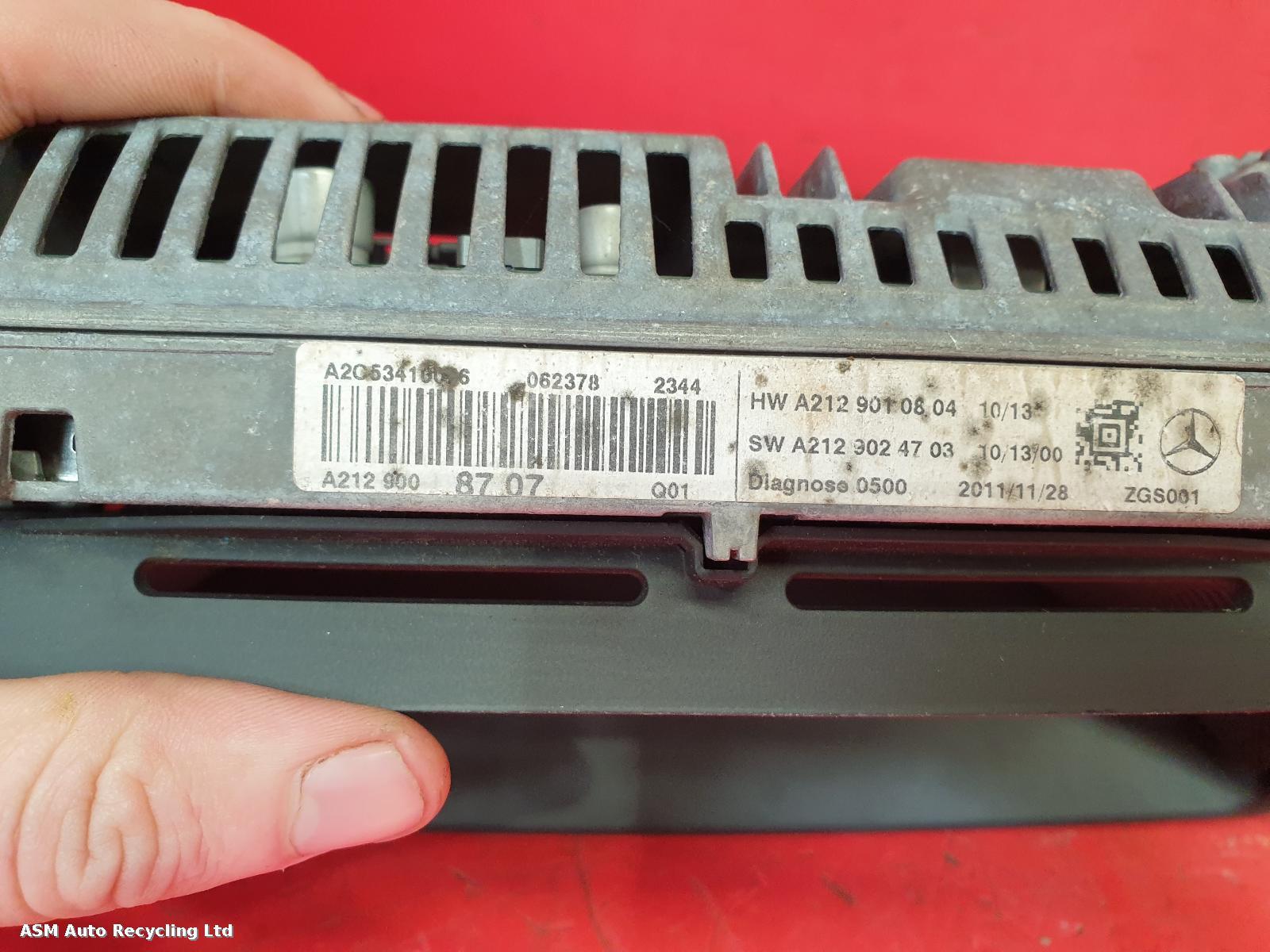 View Auto part Radio Display Mercedes Cls Class 2012