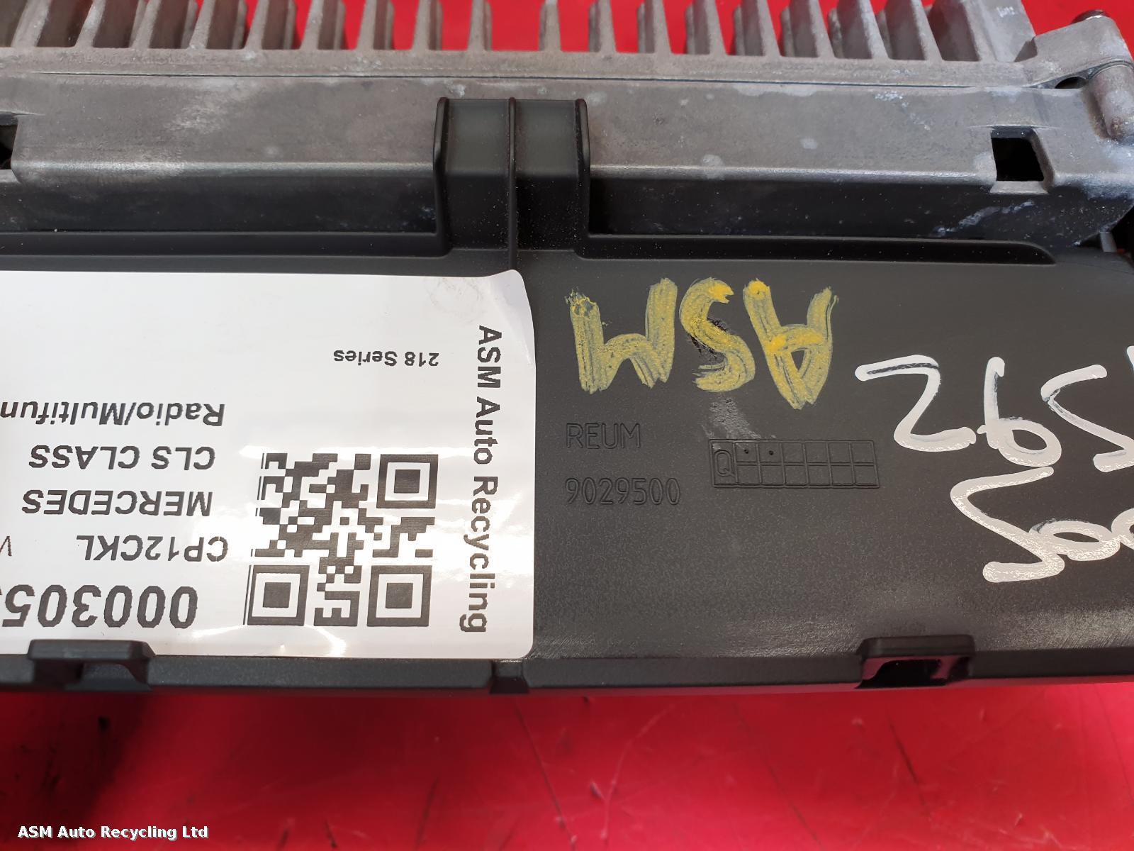 View Auto part Radio Display Mercedes Cls Class 2012