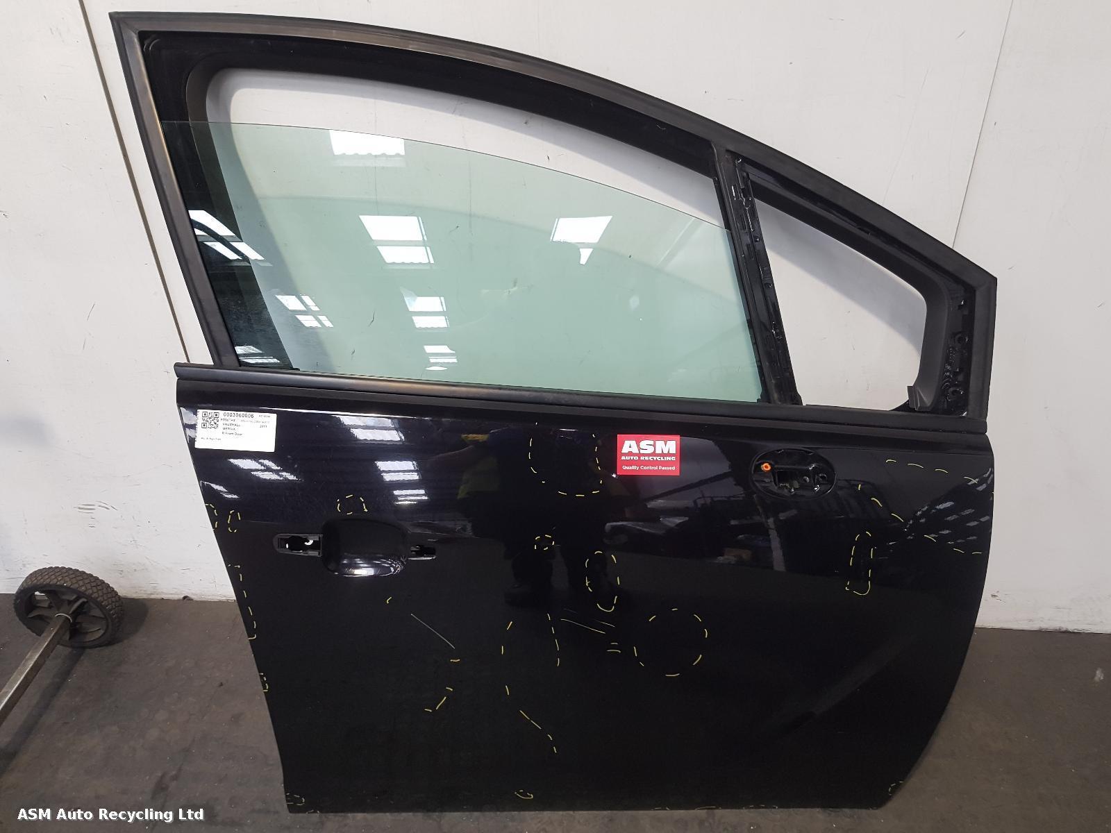 View Auto part R Front Door Vauxhall Meriva 2011