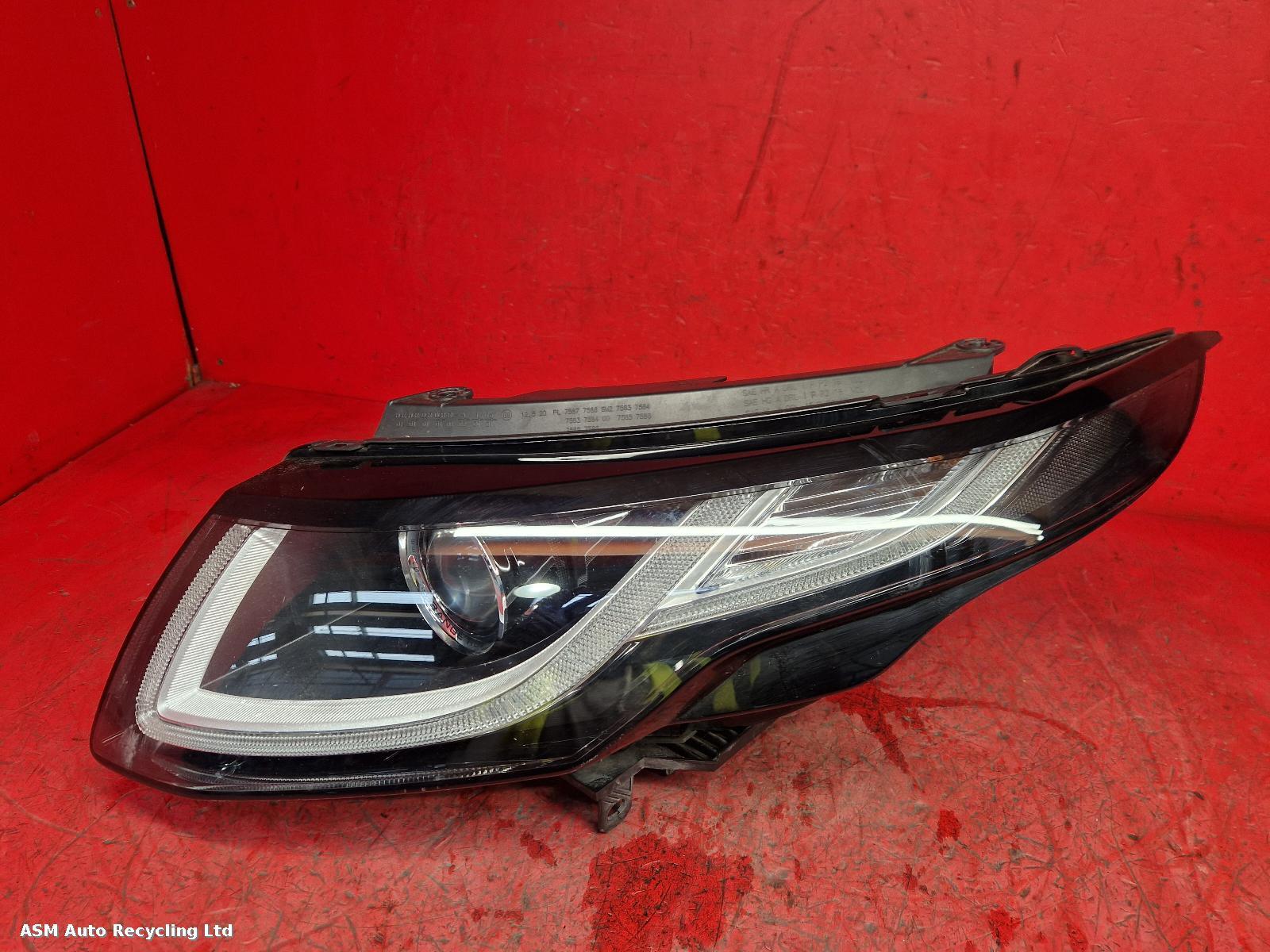 View Auto part R Headlamp Land Rover Range Rover Evoque 2017