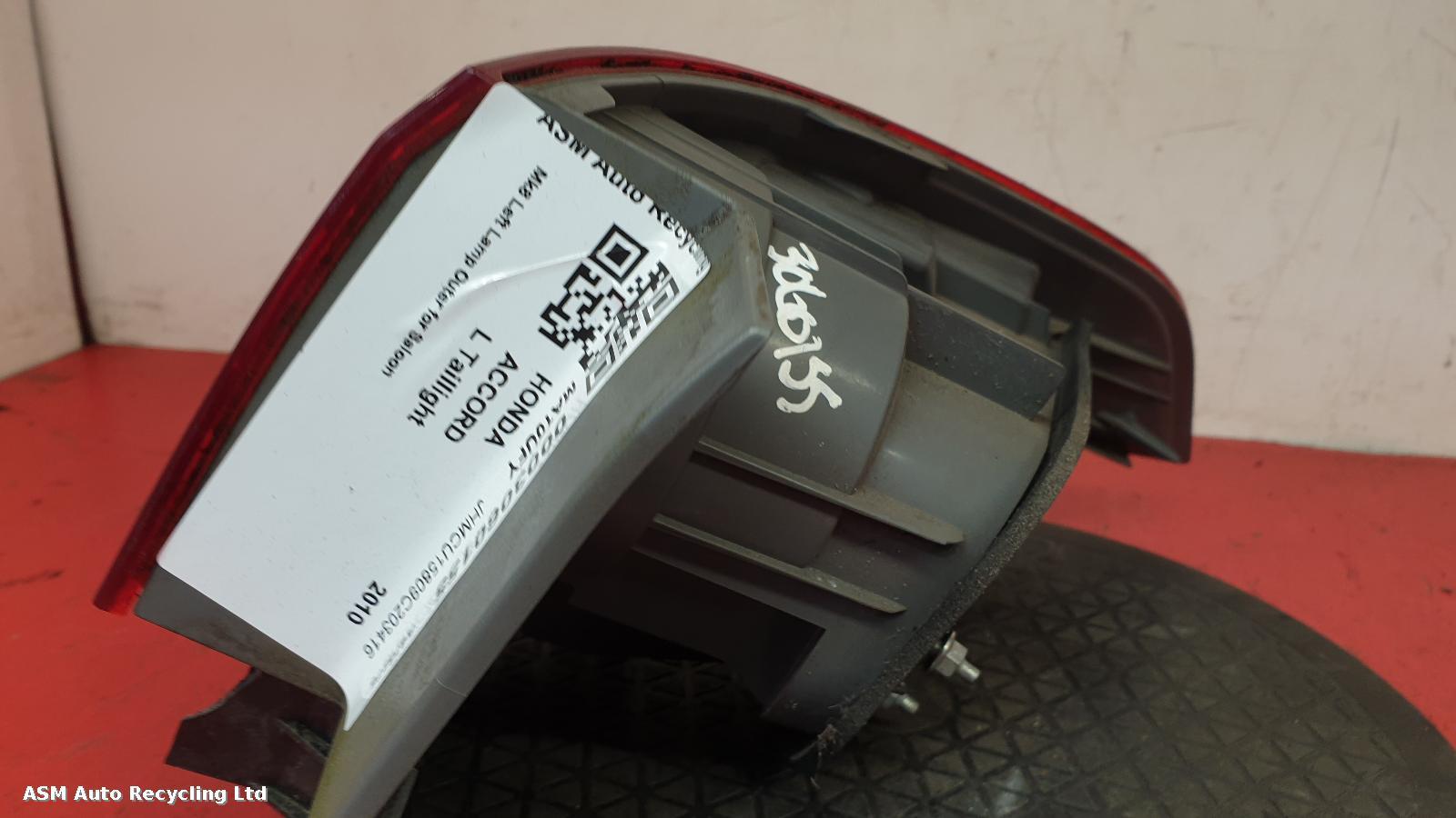 View Auto part L Taillight Honda Accord 2010