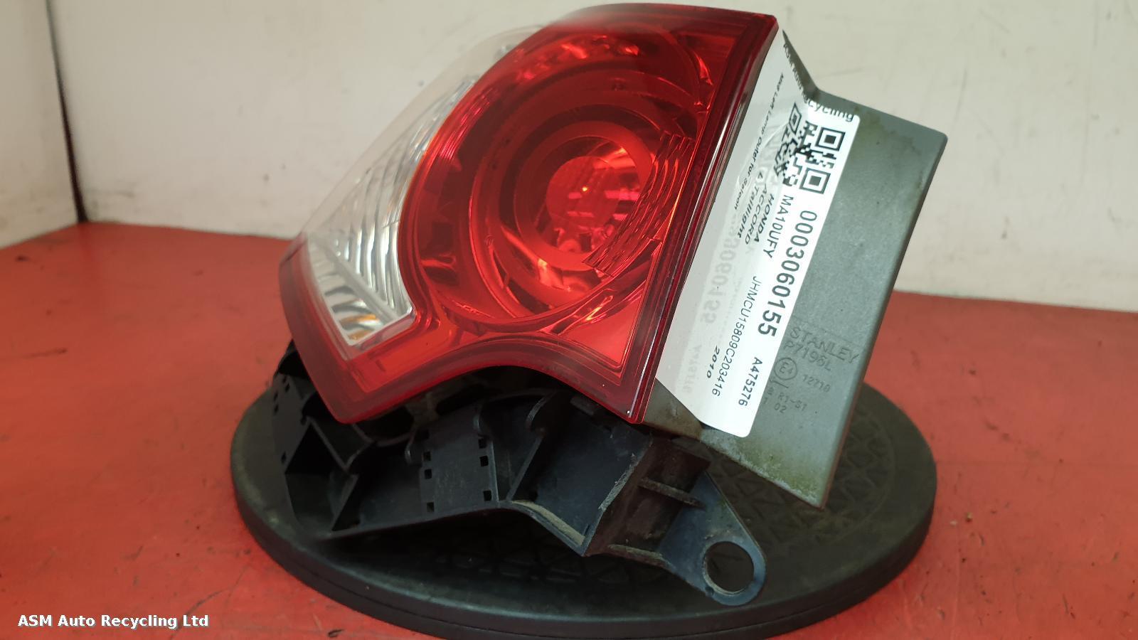 View Auto part L Taillight Honda Accord 2010