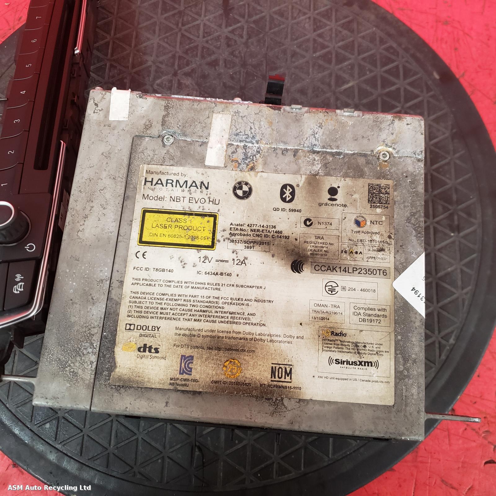 View Auto part A/V Equipment Bmw 4 Series Gran Coupe 2016