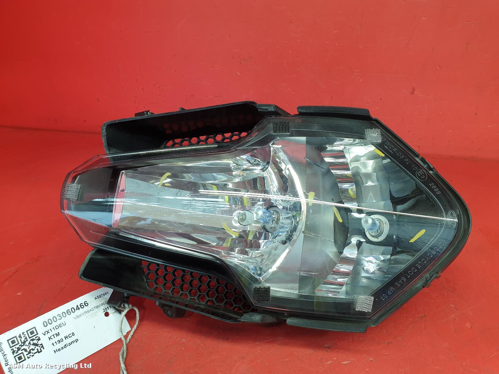 View Auto part Headlamp Ktm 1190 Rc8 2011