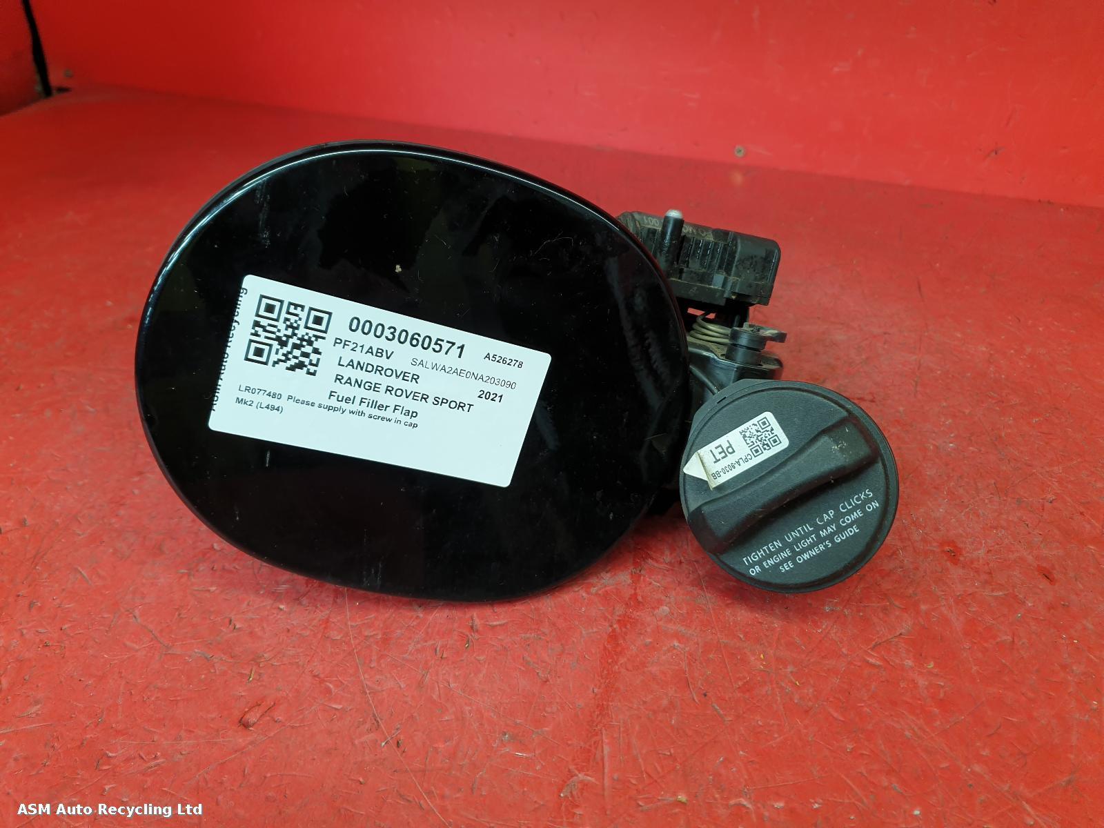 View Auto part Fuel Filler Flap Land Rover Range Rover Sport 2021