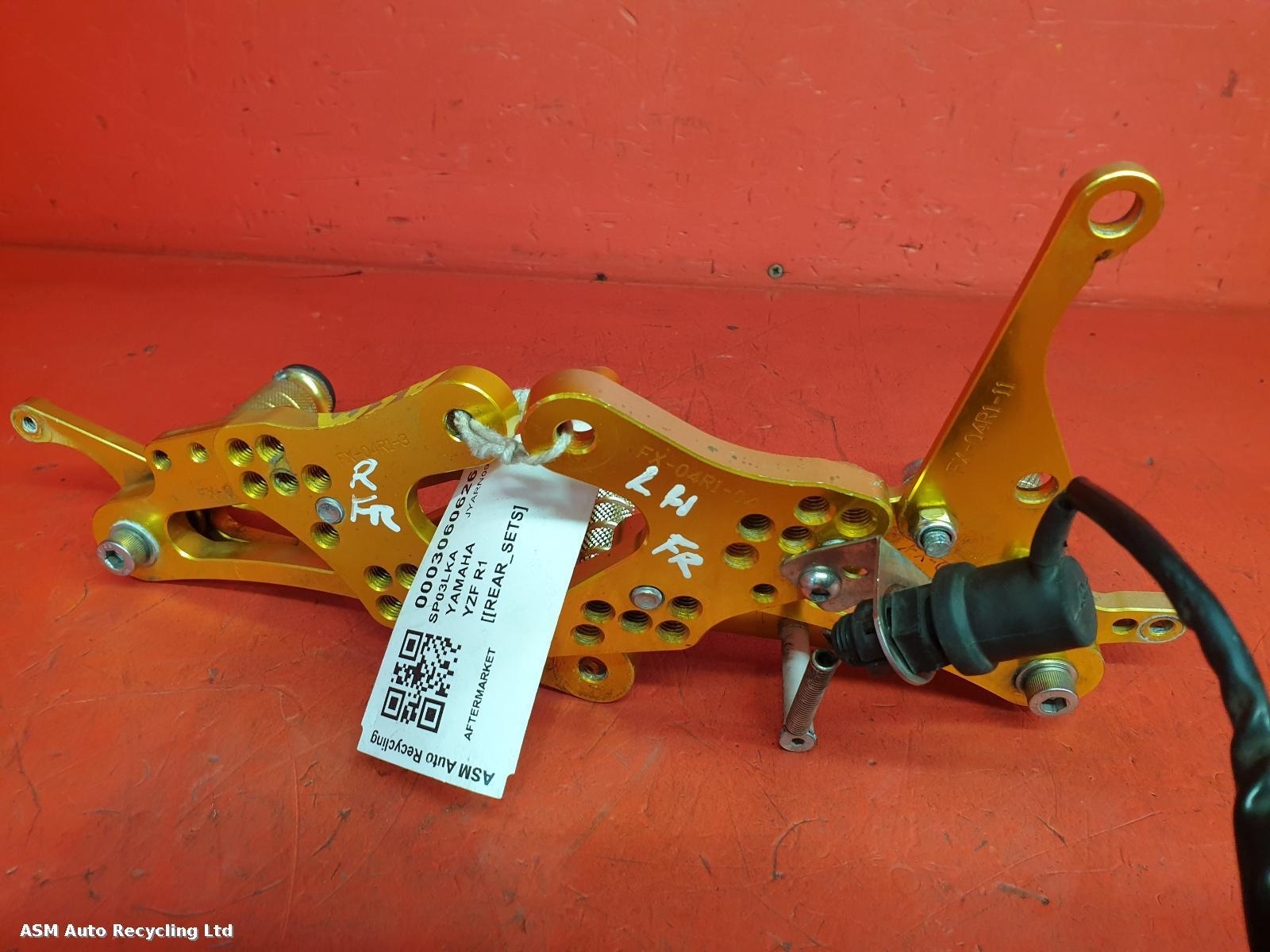 View Auto part Rear Sets Yamaha Yzf R1 2003