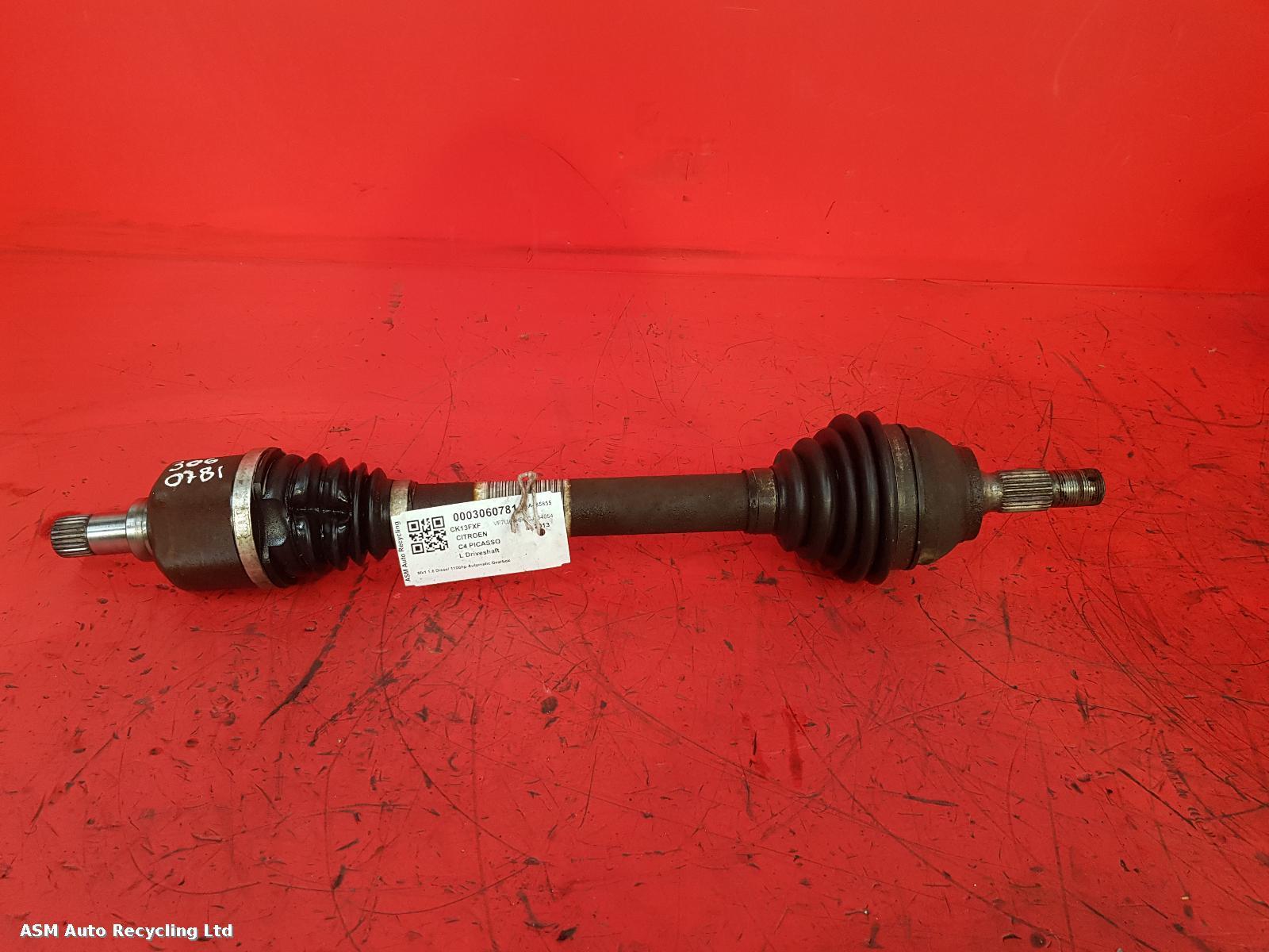 View Auto part Left Driveshaft Citroen C4 Picasso 2013