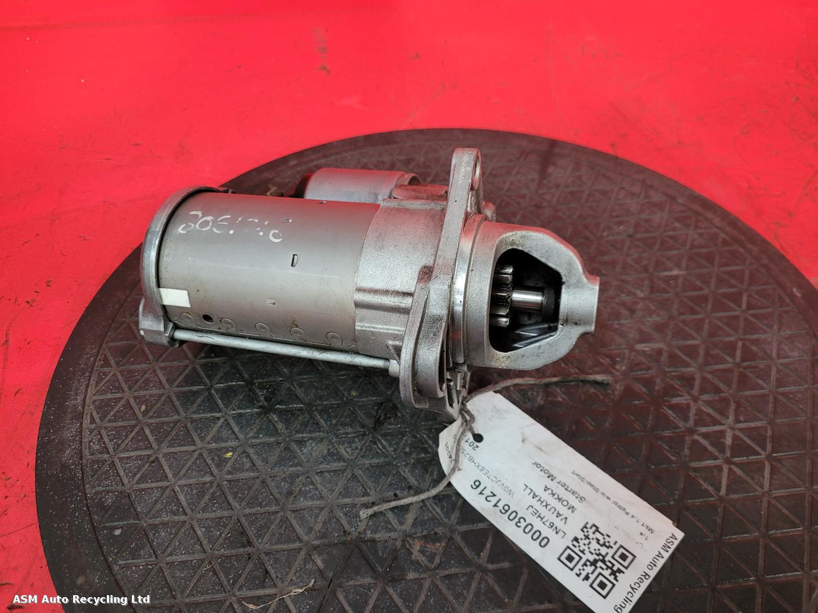 View Auto part Starter Motor Vauxhall Mokka 2017