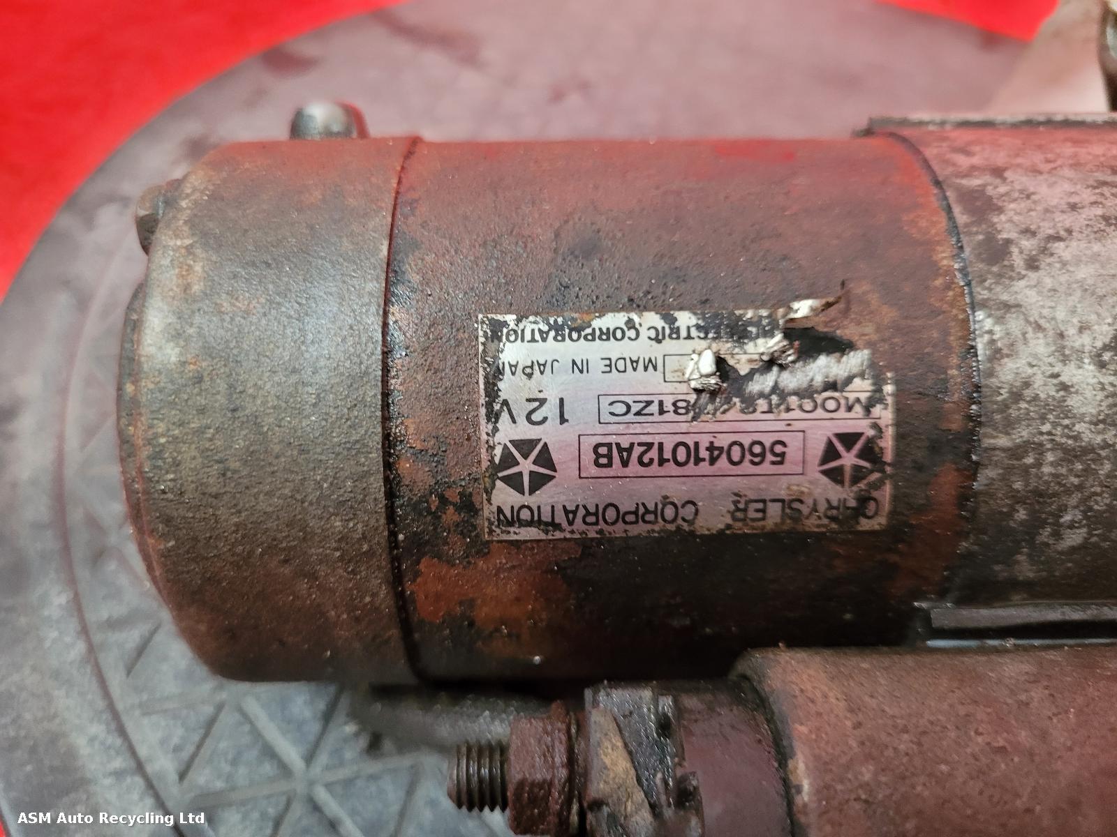 View Auto part Starter Motor Jeep Wrangler 2001