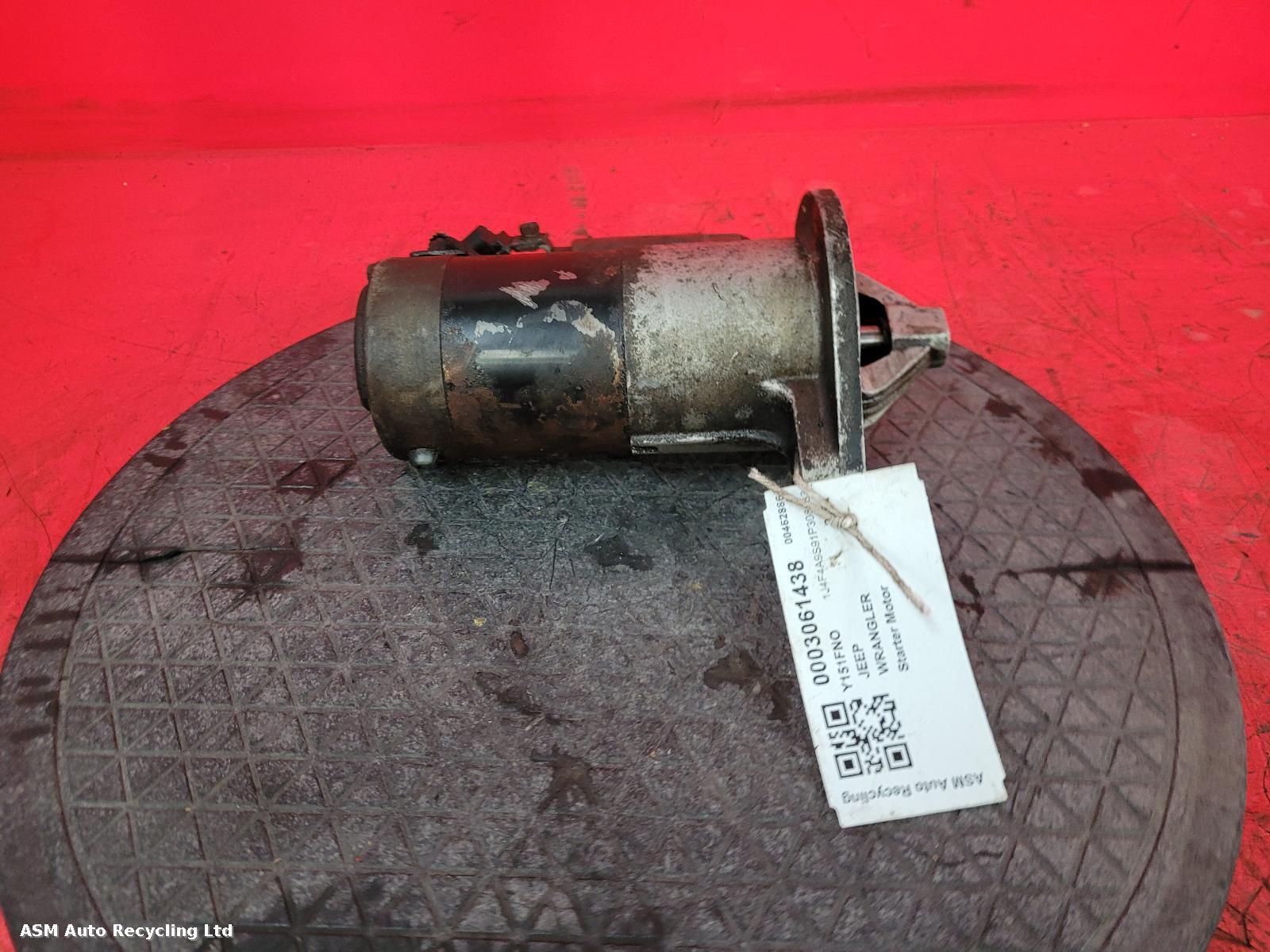View Auto part Starter Motor Jeep Wrangler 2001