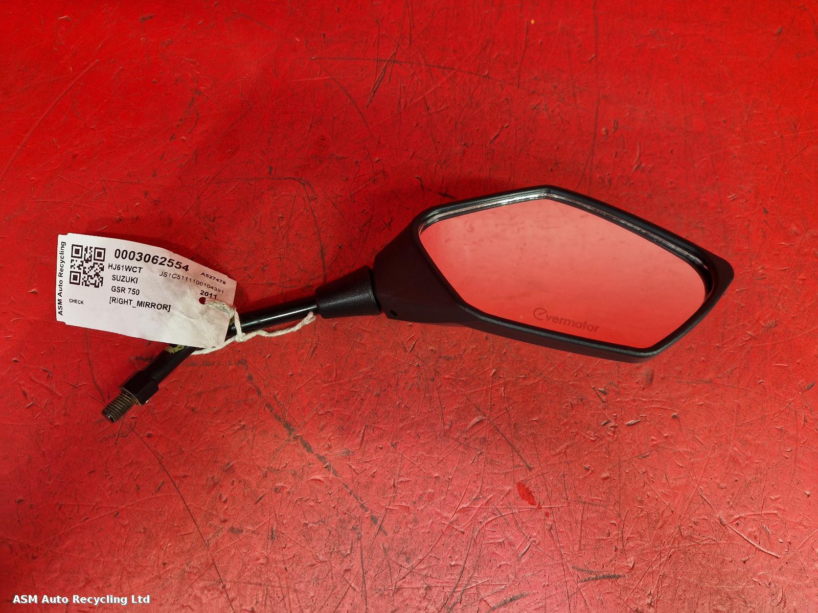 View Auto part Right Mirror Suzuki Gsr 750 2011