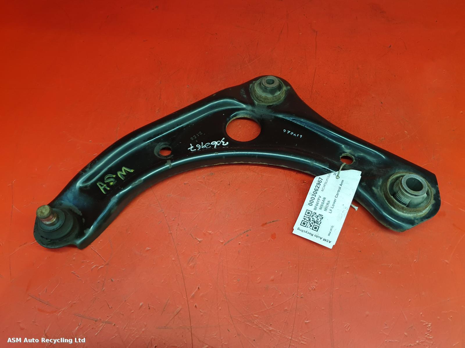 View Auto part LF Lower Control Arm Nissan Micra 2017