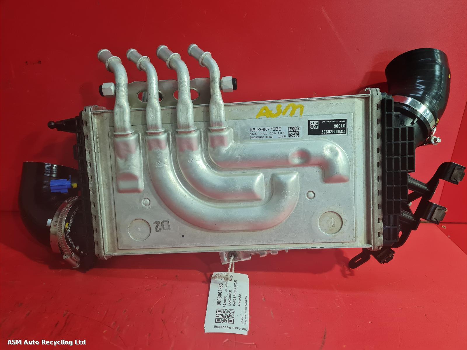 View Auto part Intercooler Land Rover Range Rover Sport 2024