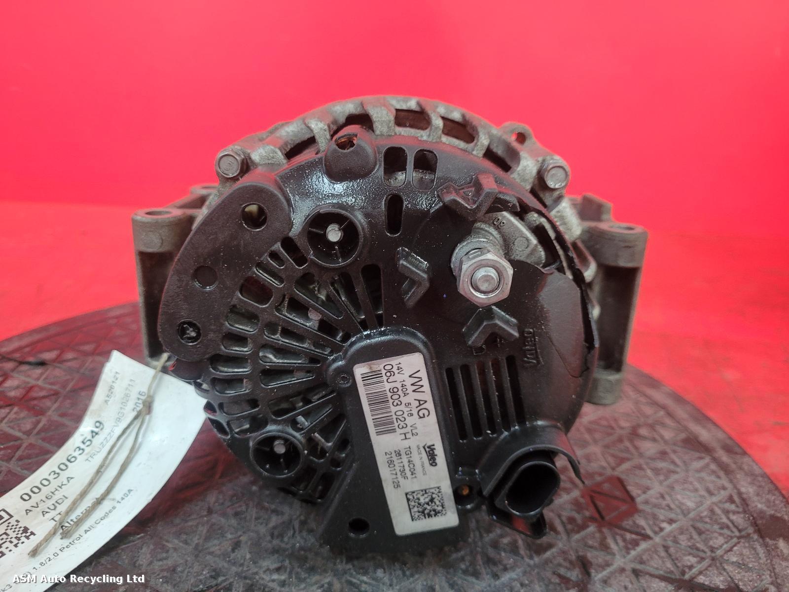 View Auto part Alternator Audi Tt 2016