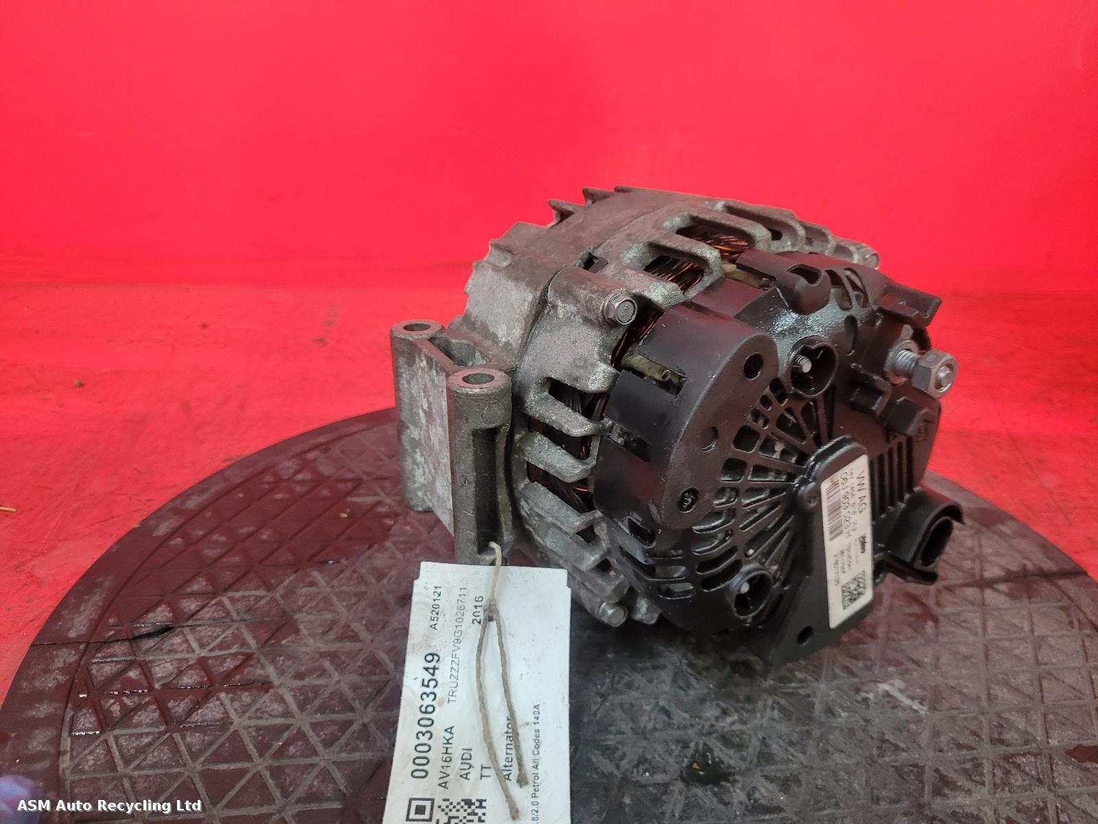 View Auto part Alternator Audi Tt 2016