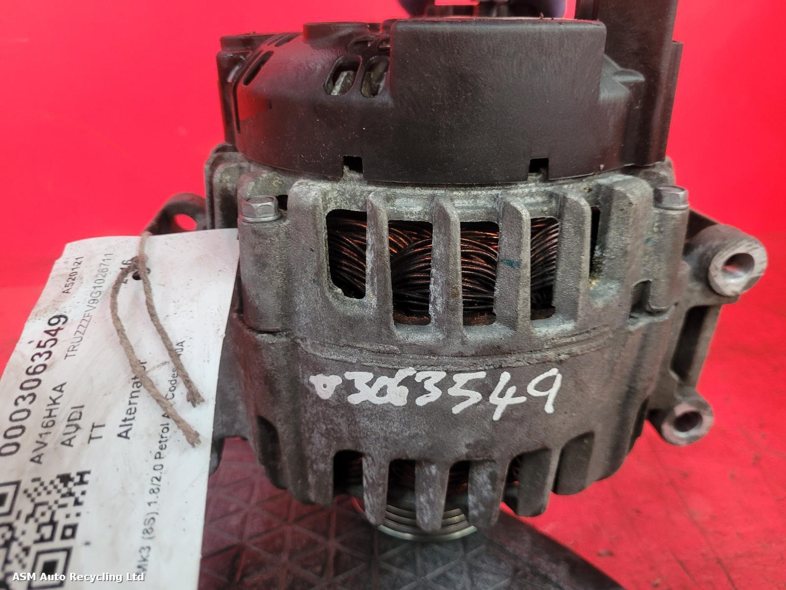 View Auto part Alternator Audi Tt 2016