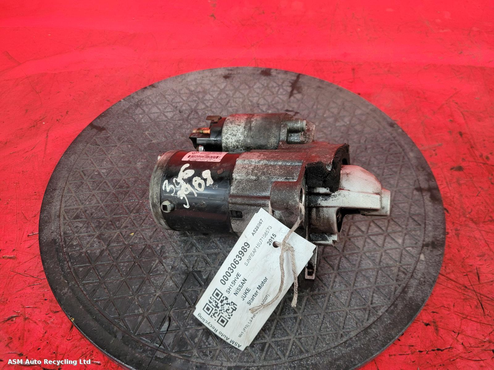 View Auto part Starter Motor Nissan Juke 2015