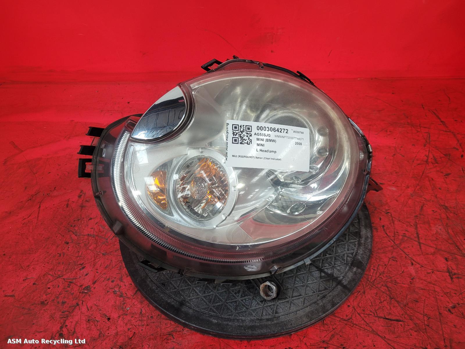 View Auto part L Headlamp Mini (bmw) Mini 2008