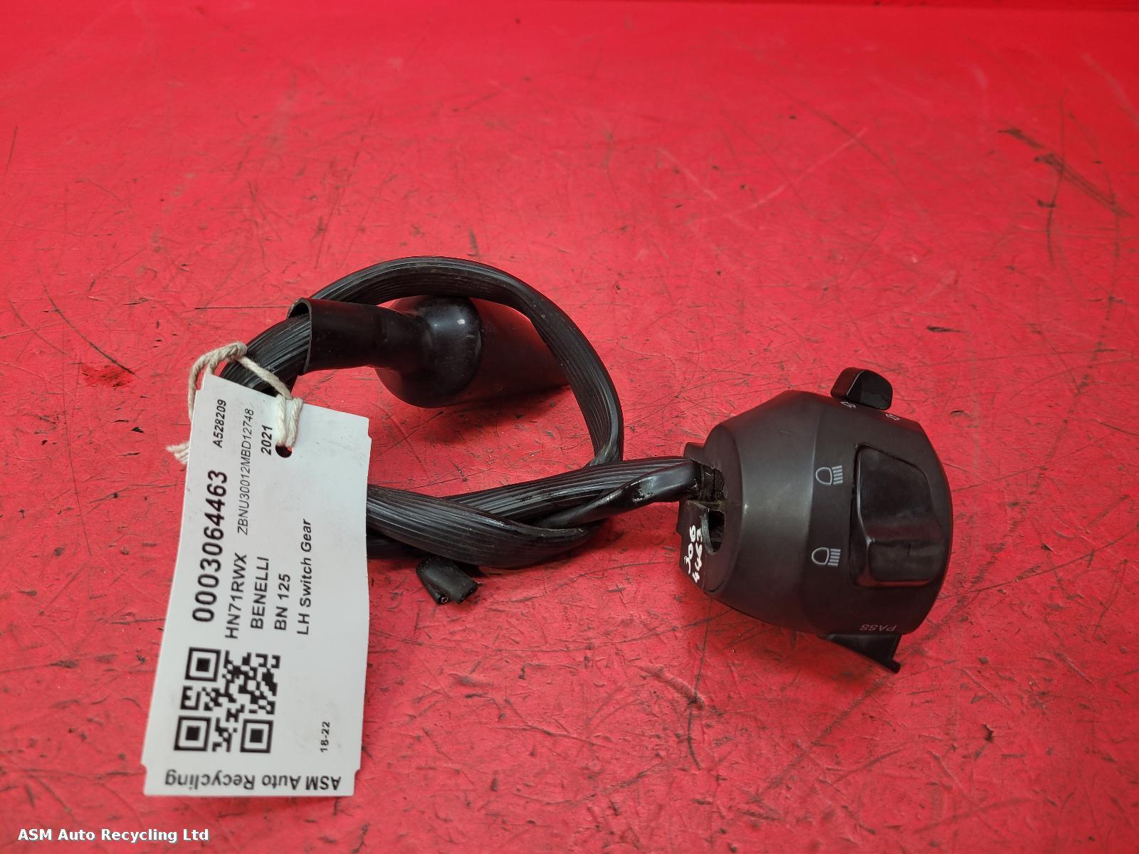 View Auto part LH Switch Gear Benelli Bn 125 2021