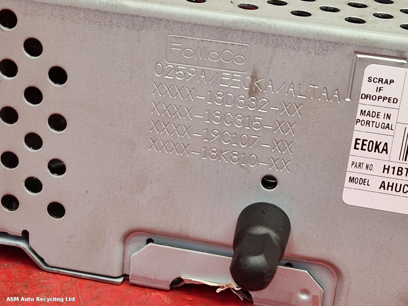 View Auto part Radio Display Ford Fiesta 2020