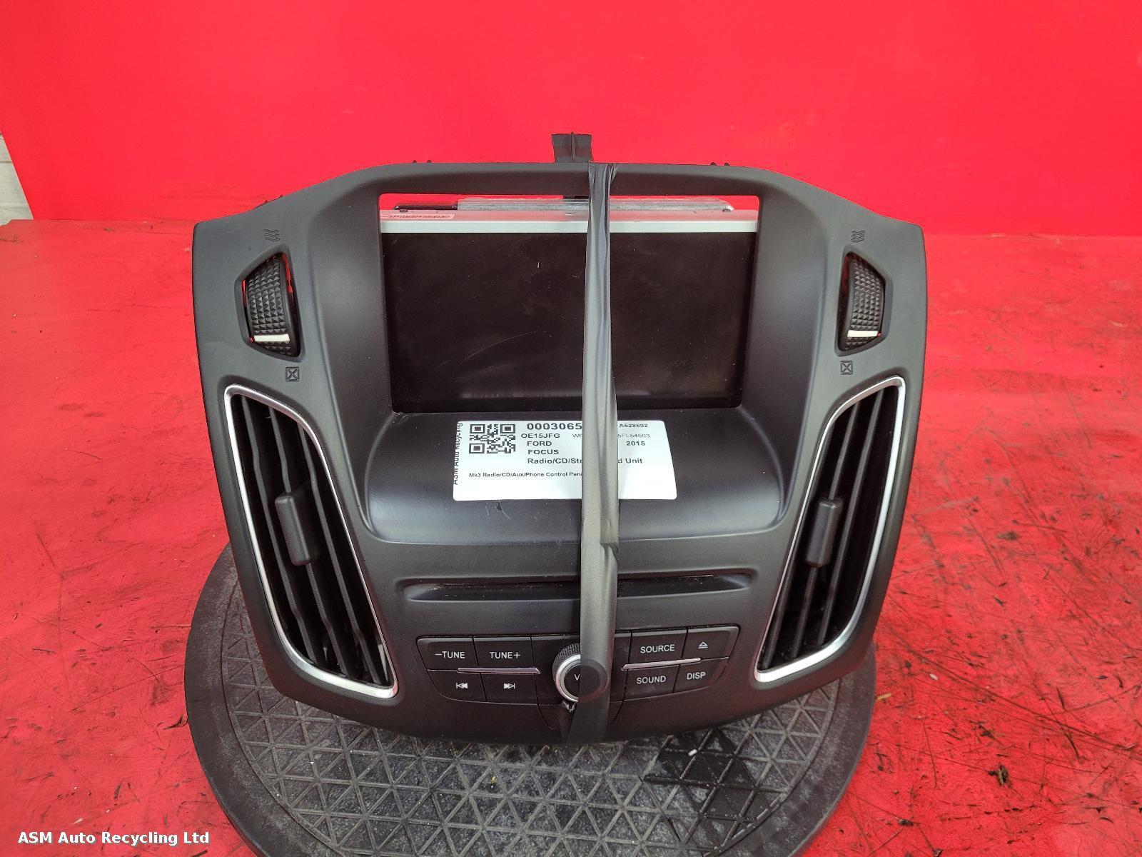 View Auto part A/V Equipment Ford Focus 2015