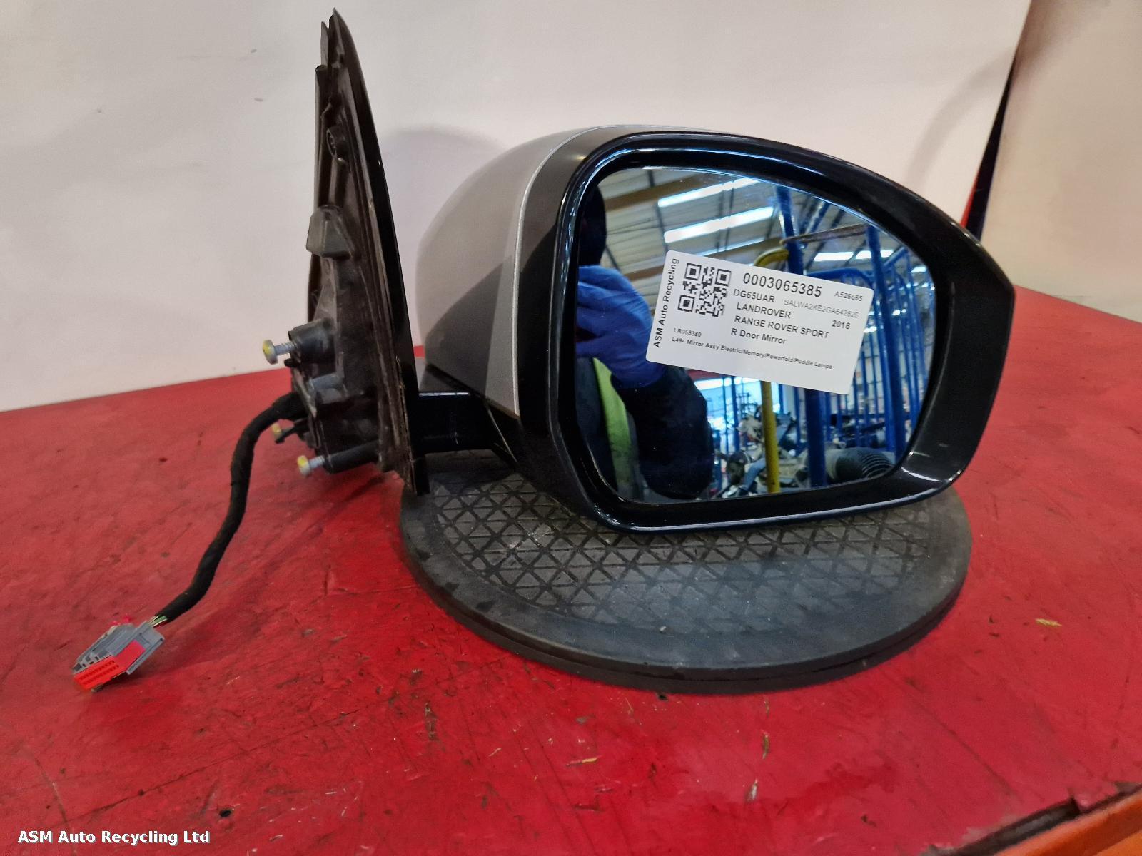 View Auto part R Door Mirror Land Rover Range Rover Sport 2016