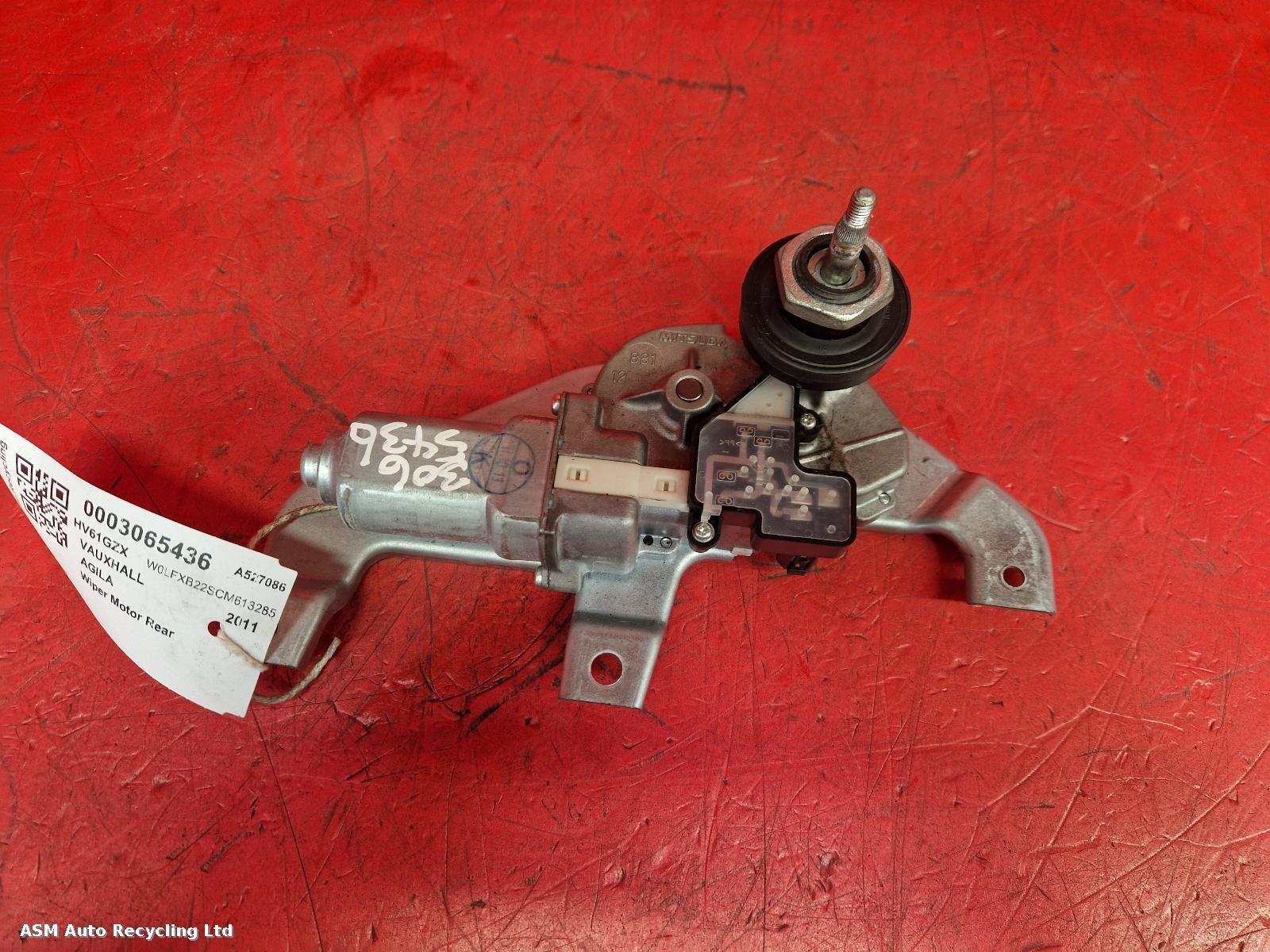 View Auto part Wiper Motor Rear Vauxhall Agila 2011