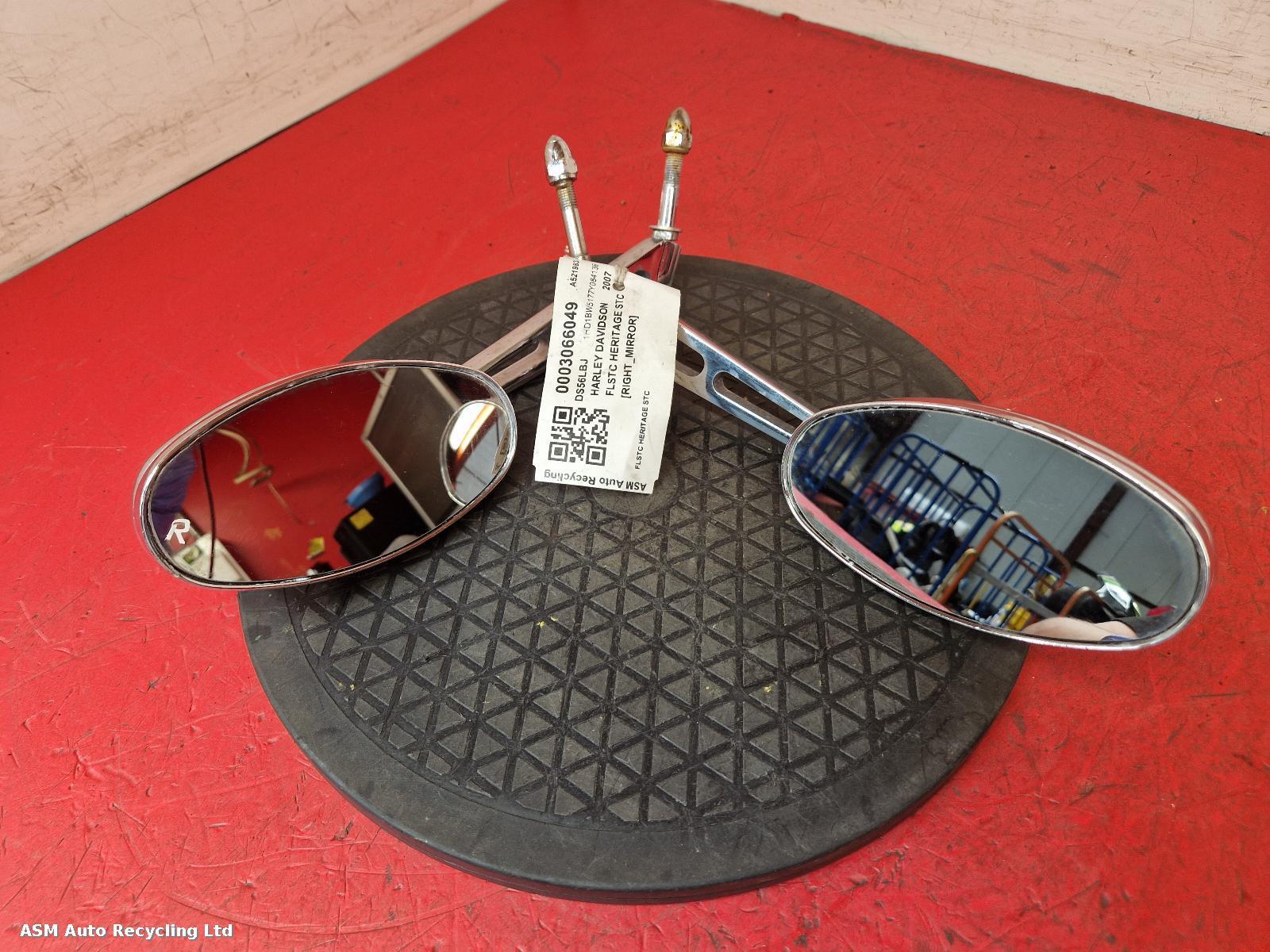 View Auto part Right Mirror Harley Davidson Flstc Heritage Stc 2007