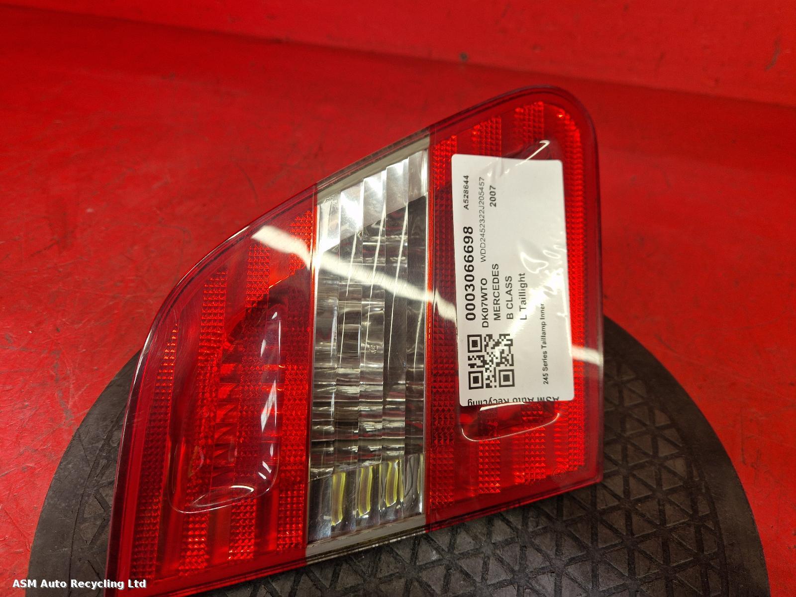 View Auto part L Taillight Mercedes B Class 2007
