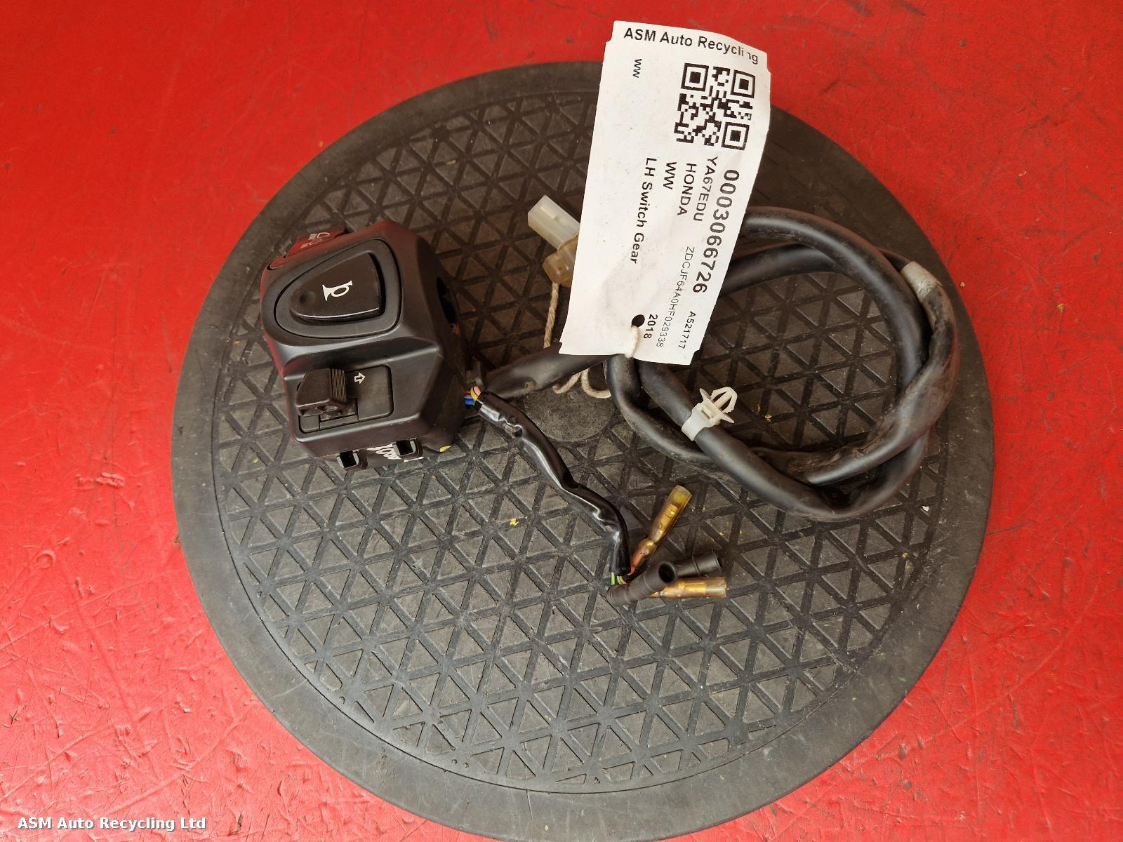 View Auto part LH Switch Gear Honda Ww 2018