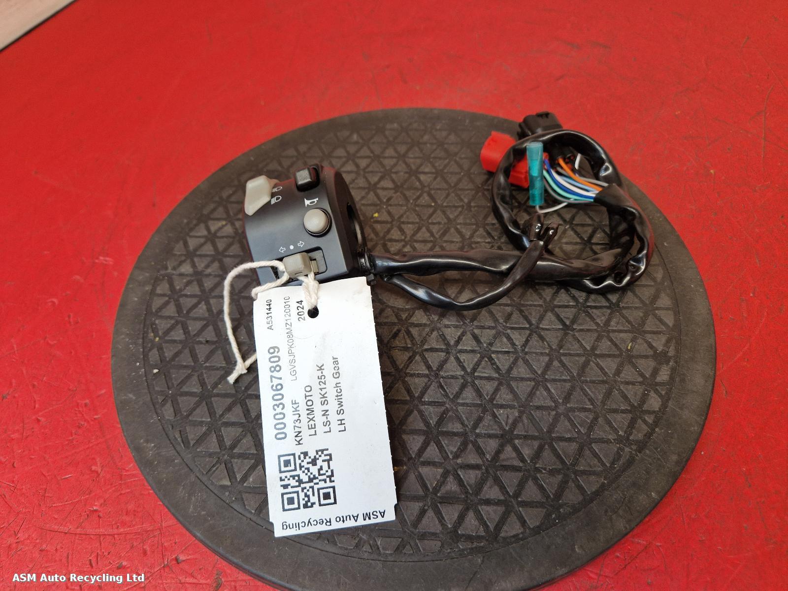 View Auto part LH Switch Gear Lexmoto Ls-n Sk125-k 2024