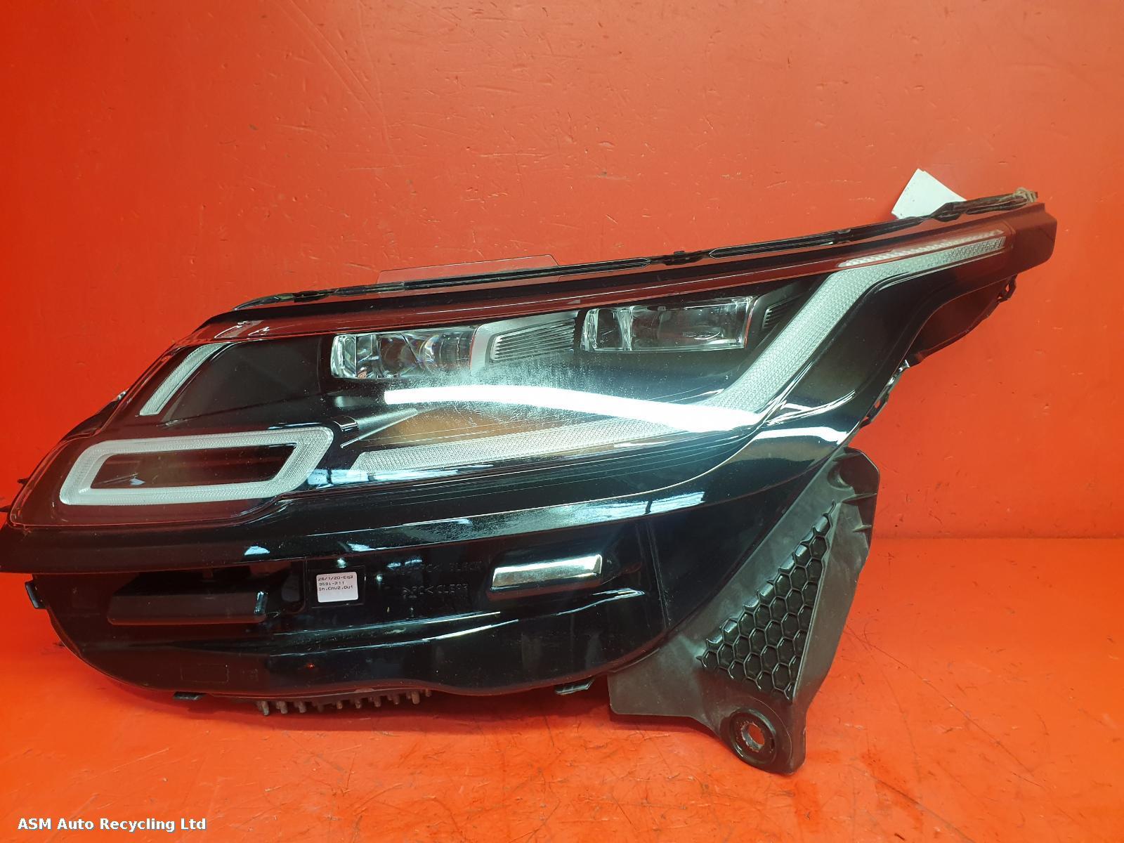 View Auto part L Headlamp Land Rover Range Rover Velar 2020