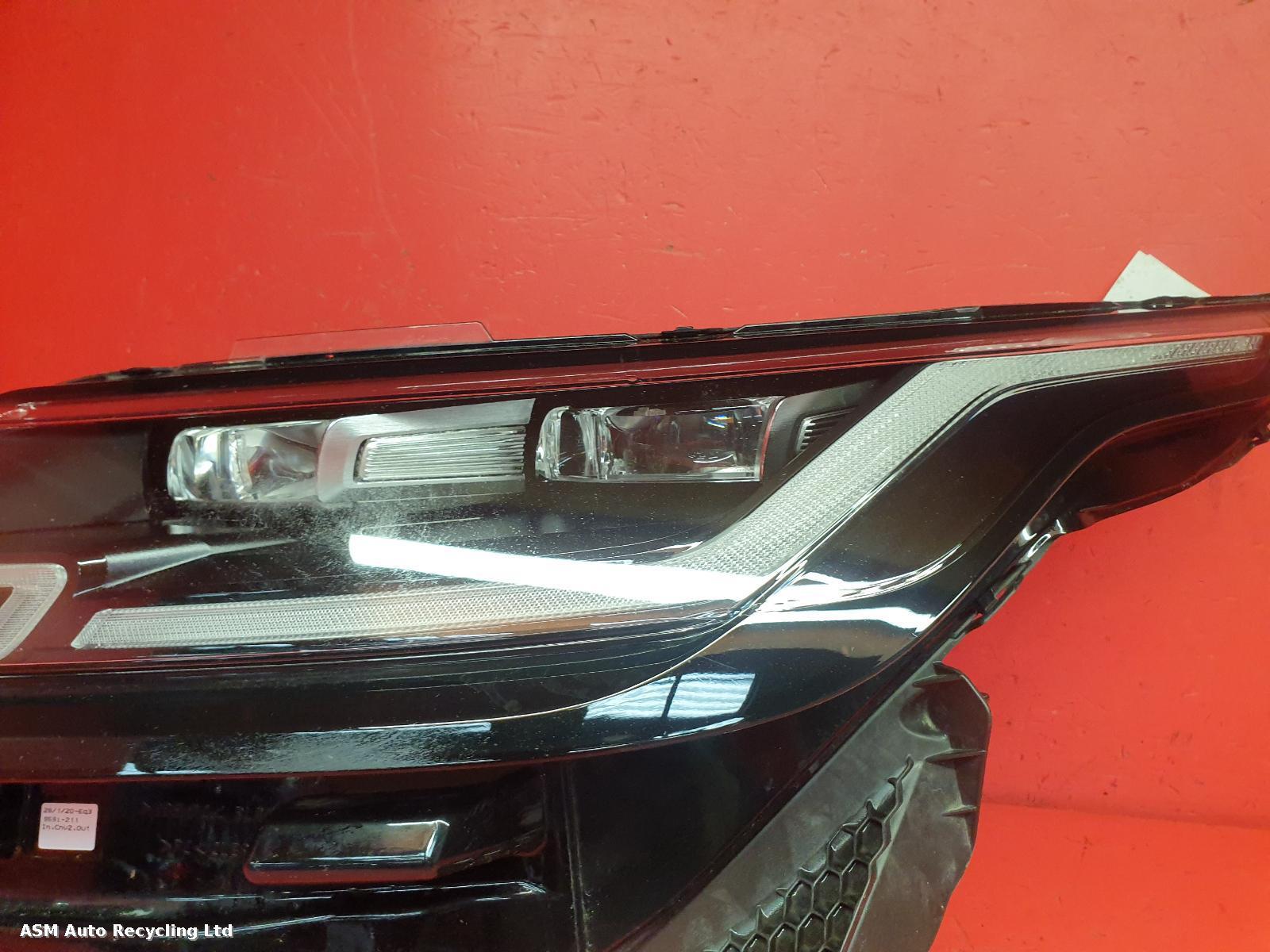 View Auto part L Headlamp Land Rover Range Rover Velar 2020