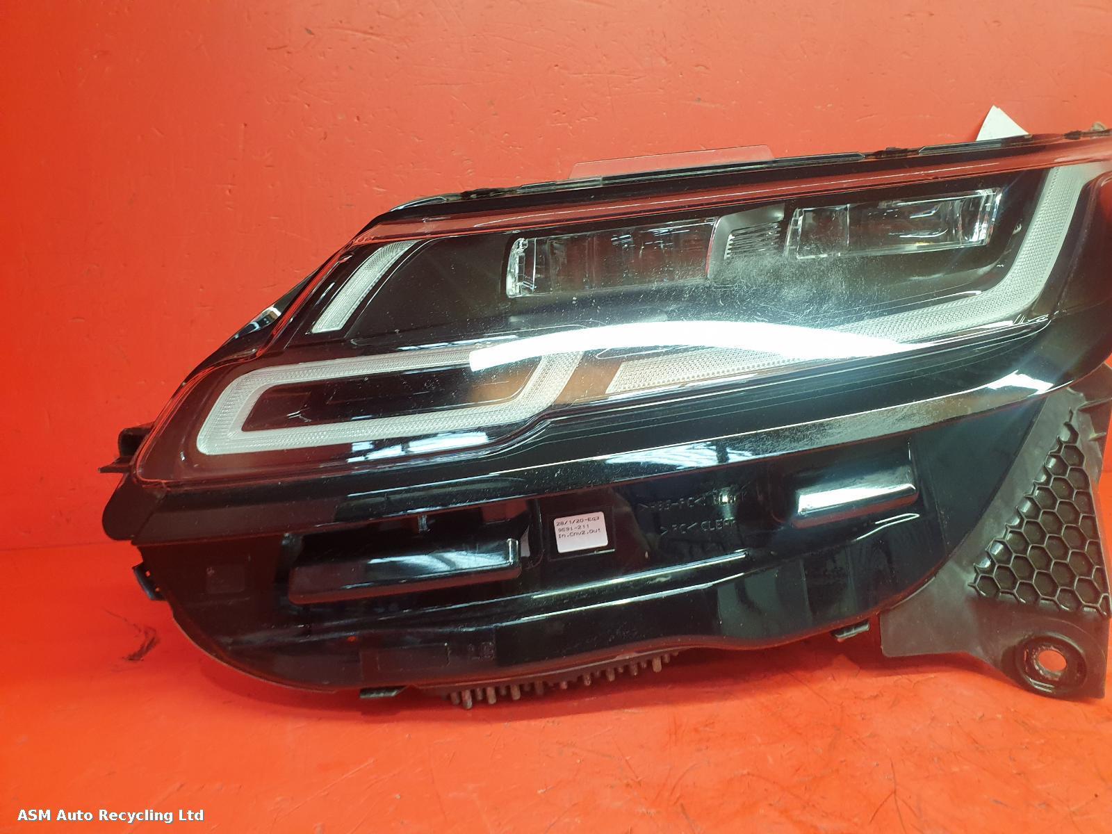 View Auto part L Headlamp Land Rover Range Rover Velar 2020