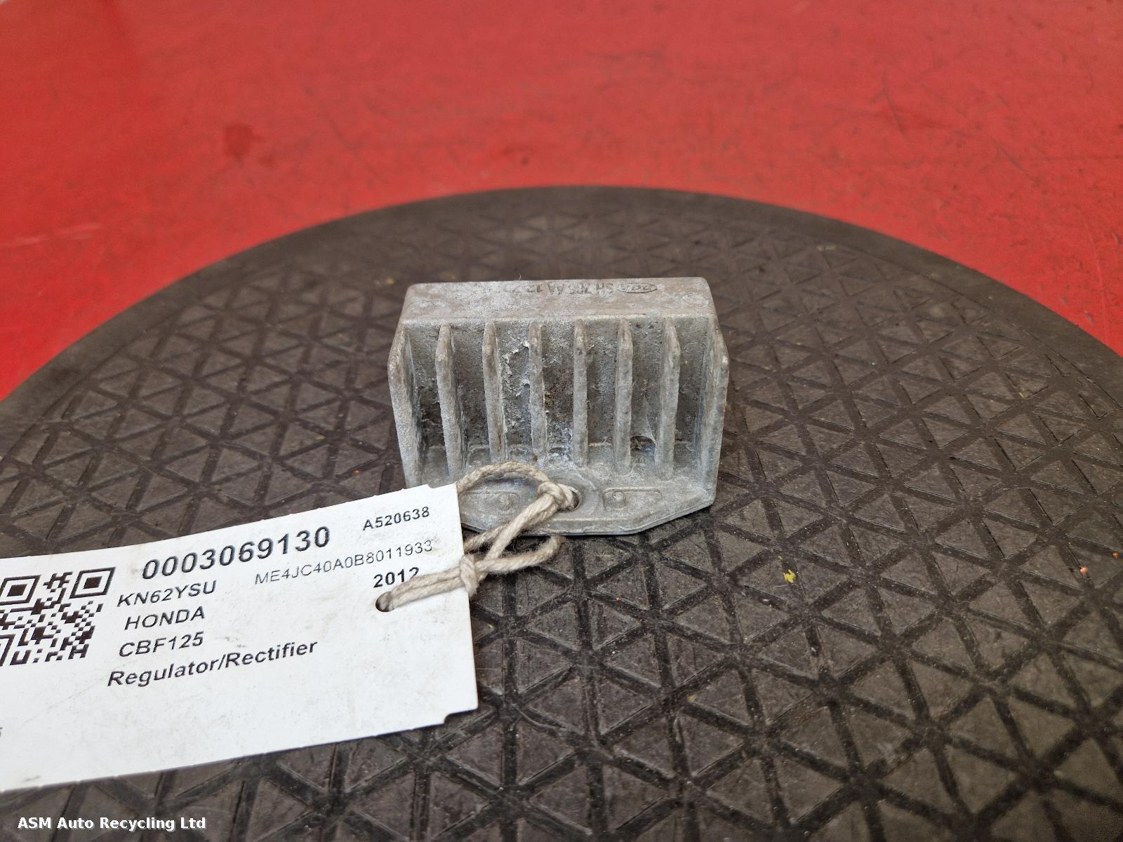 View Auto part Regulator/Rectifier Honda Cbf125 2012