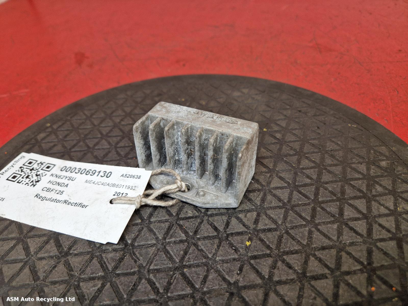 View Auto part Regulator/Rectifier Honda Cbf125 2012